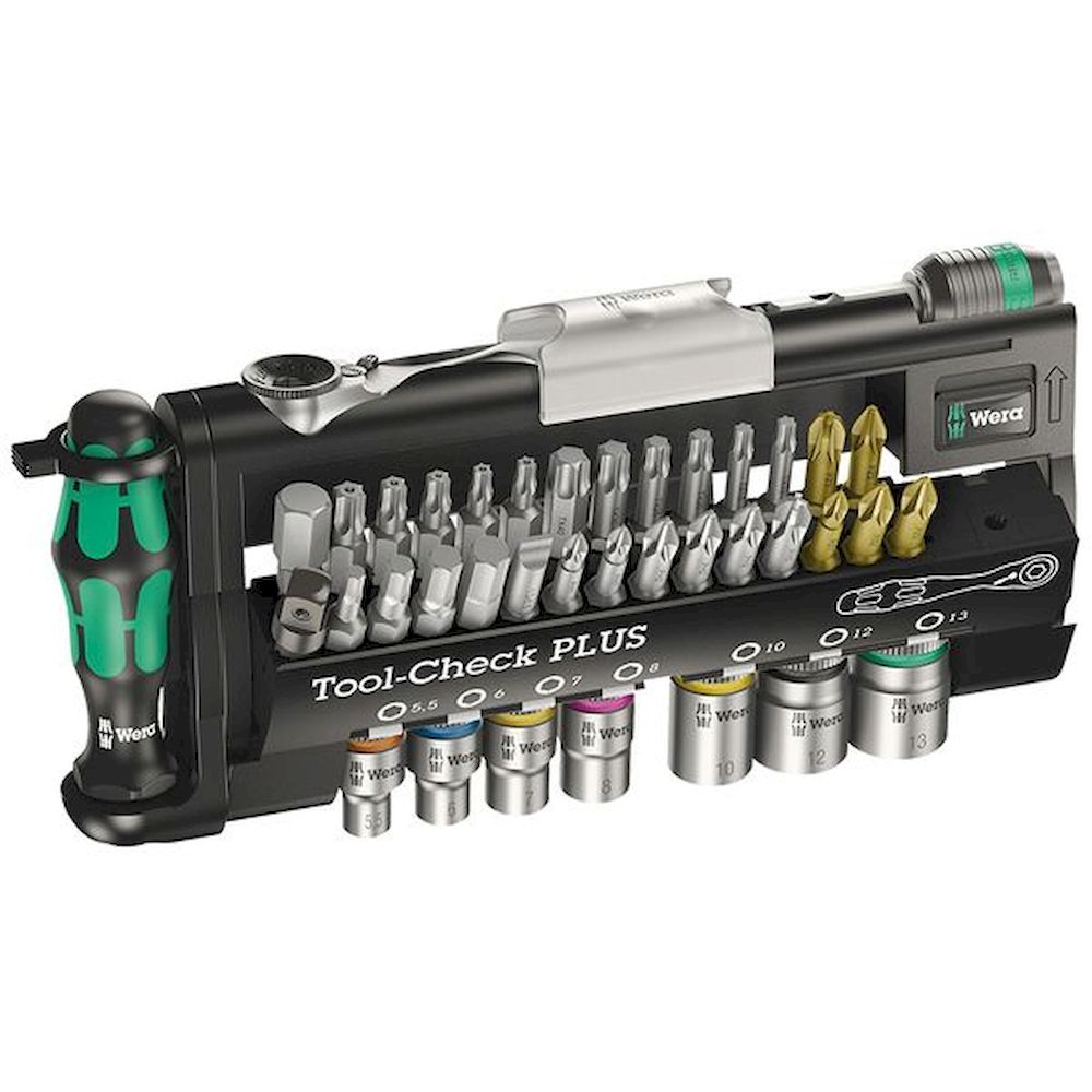 Wera 5056490001. Tool-Check PLUS - Kompaktes Werkzeug-Set