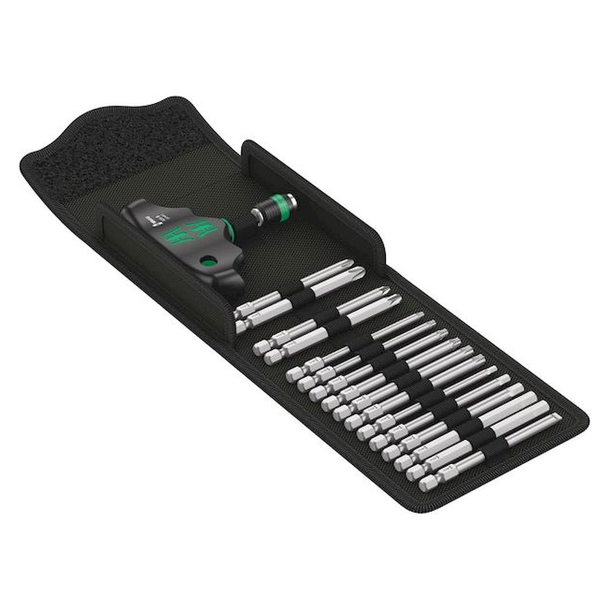 WERA 5057470001. Screwdriver set Kraftform Kompakt 400, 17 pieces