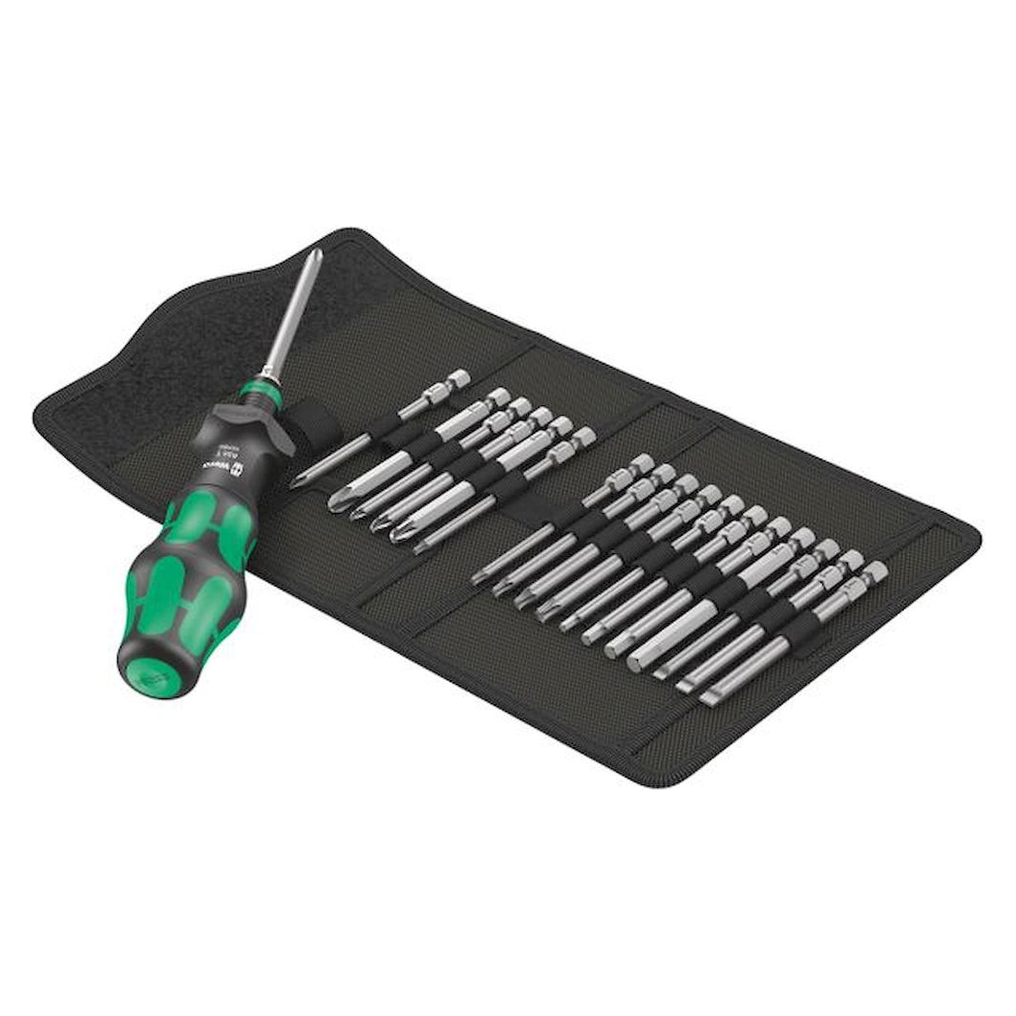 Wera 5057482001. Schraubendrehersatz Kraftform Kompakt Turbo 1, 19-teilig