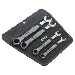 WERA 5073290001. JOKER Combination ratchet wrench set, set of 4 pieces