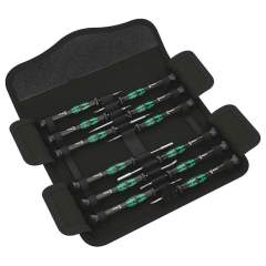 WERA 5073677001. Screwdriver set, 13 pieces Kraftform Micro 12 Electronics 1