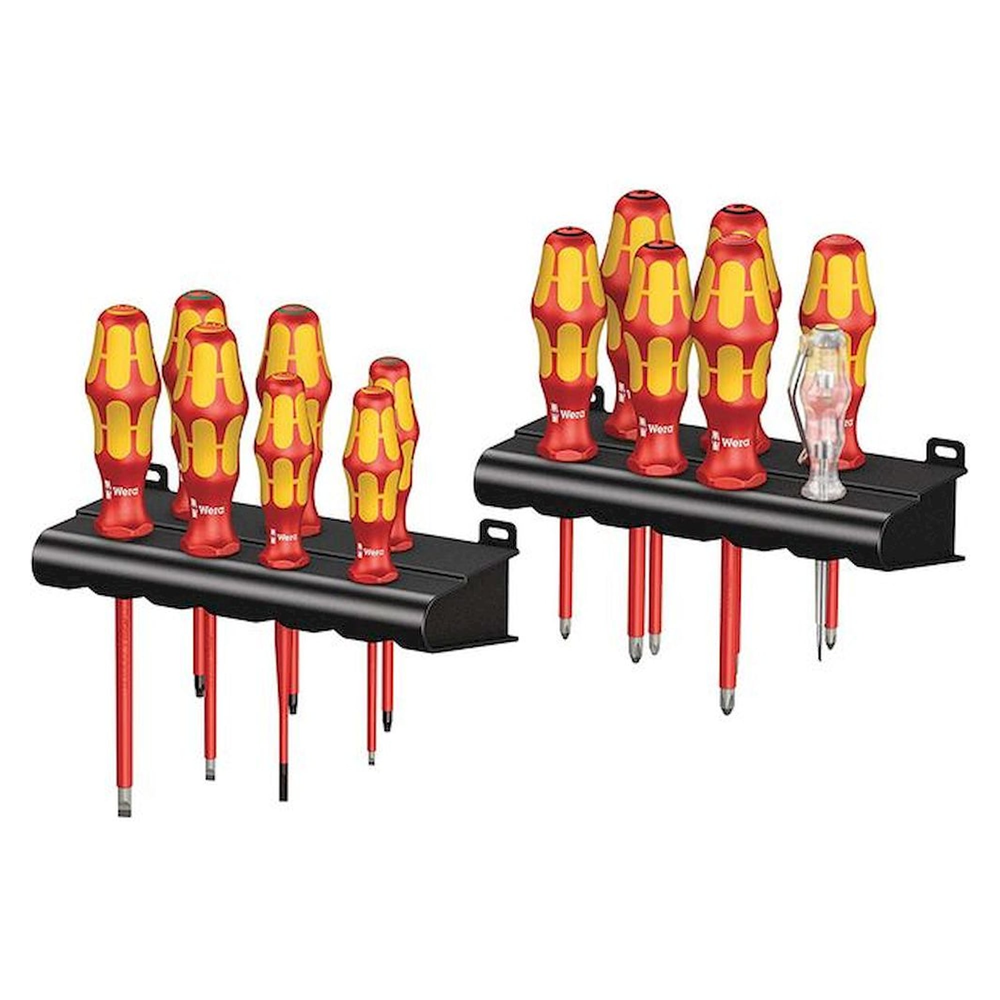 Wera 5105631001. Schraubendrehersatz 14-teilig, Kraftform Big Pack 100 VDE