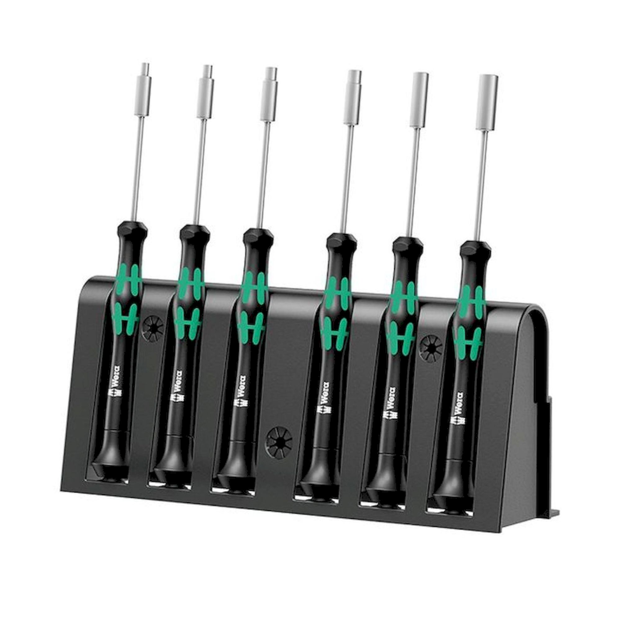 WERA 5118158001. 2069/6 Electronics screwdriver set + rack