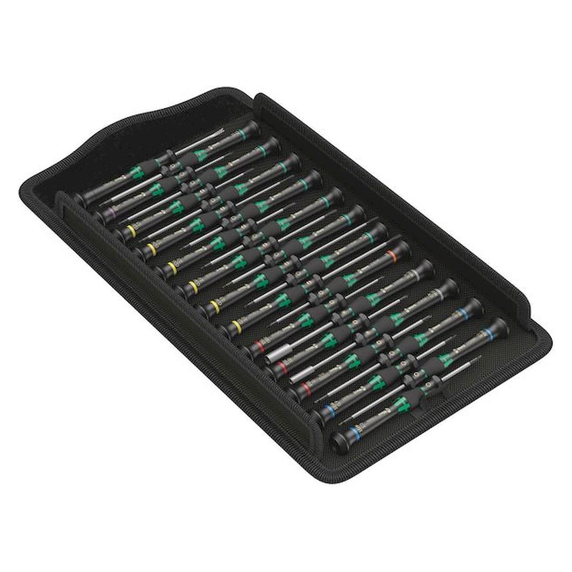 Wera 5134000001. Elektroniker-Schraubendrehersatz Kraftform Micro Big Pack 1, 25-teilig