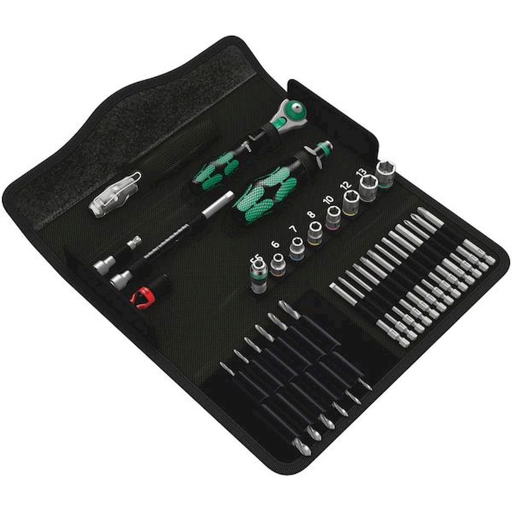 Wera 5135928001. Kompaktes Werkzeug-Set, Kraftform Kompakt M 1 Metall