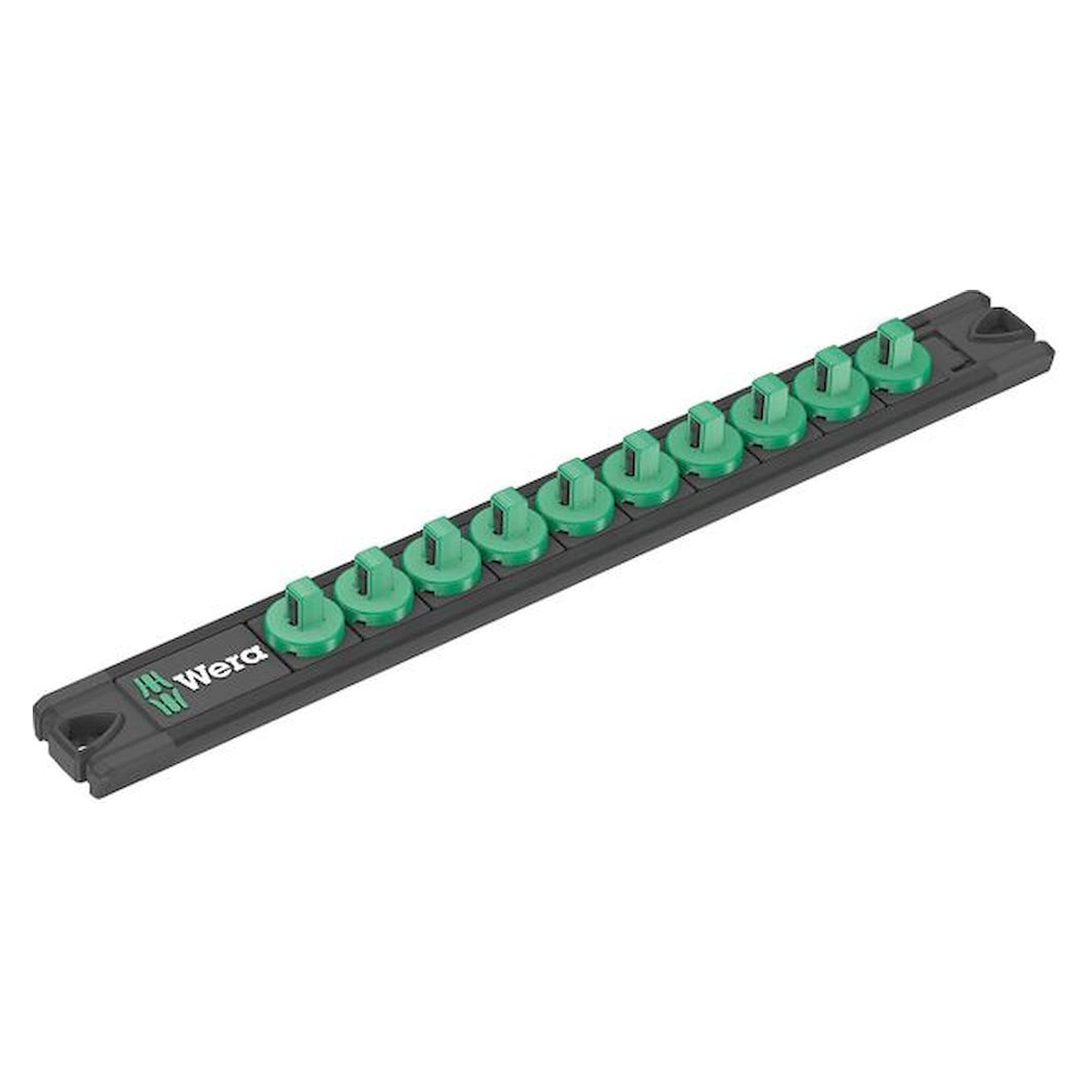 WERA 5136420001. Nut magnetic strip 9600, 1/4", unassembled, 30 x 270 mm