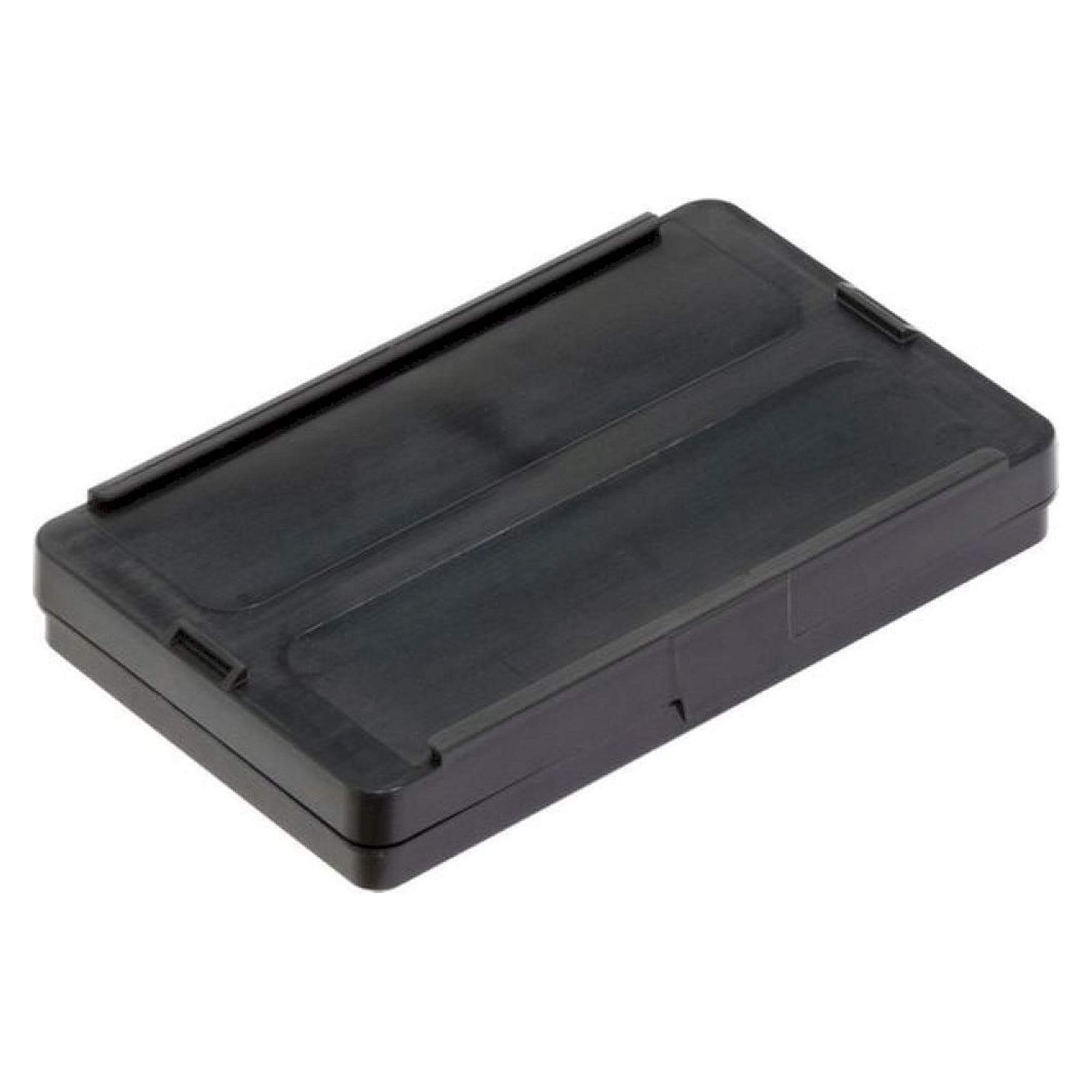 WEZ 1004151. ESD hinge box FTB MC, black, 136x87x19mm