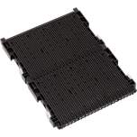 WEZ 1004215. ESD double slot wall 300, 255x22x345mm, with floor stop type 022, non-reinforced, black