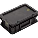WEZ 1004262. ESD-BLACKLINE case 300x200x110 mm