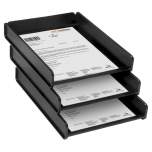 WEZ 1004300. ESD Briefkorb A4 leitfähig 343x258x53