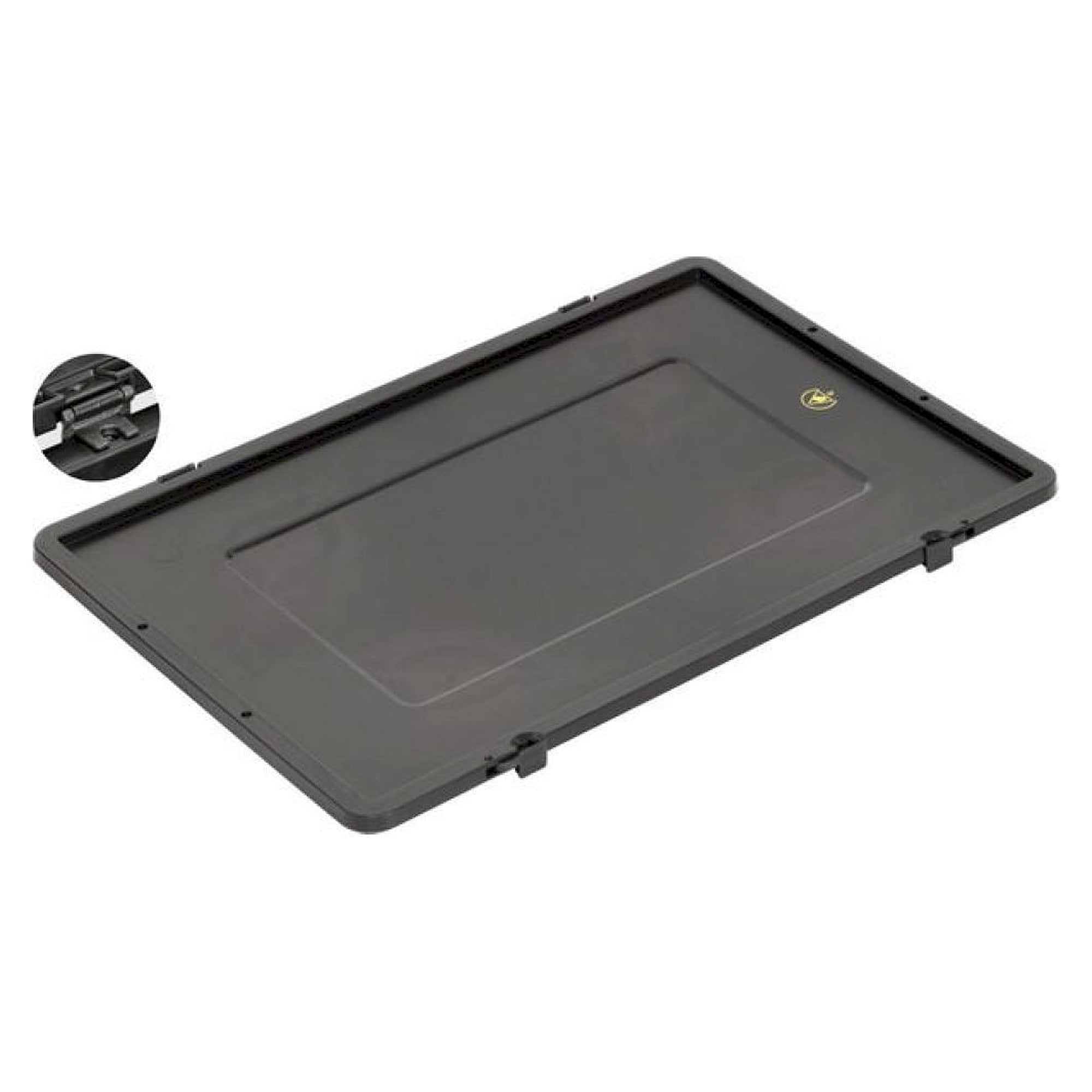 WEZ 1004453. ESD hinged lid BL, black, 600x400mm