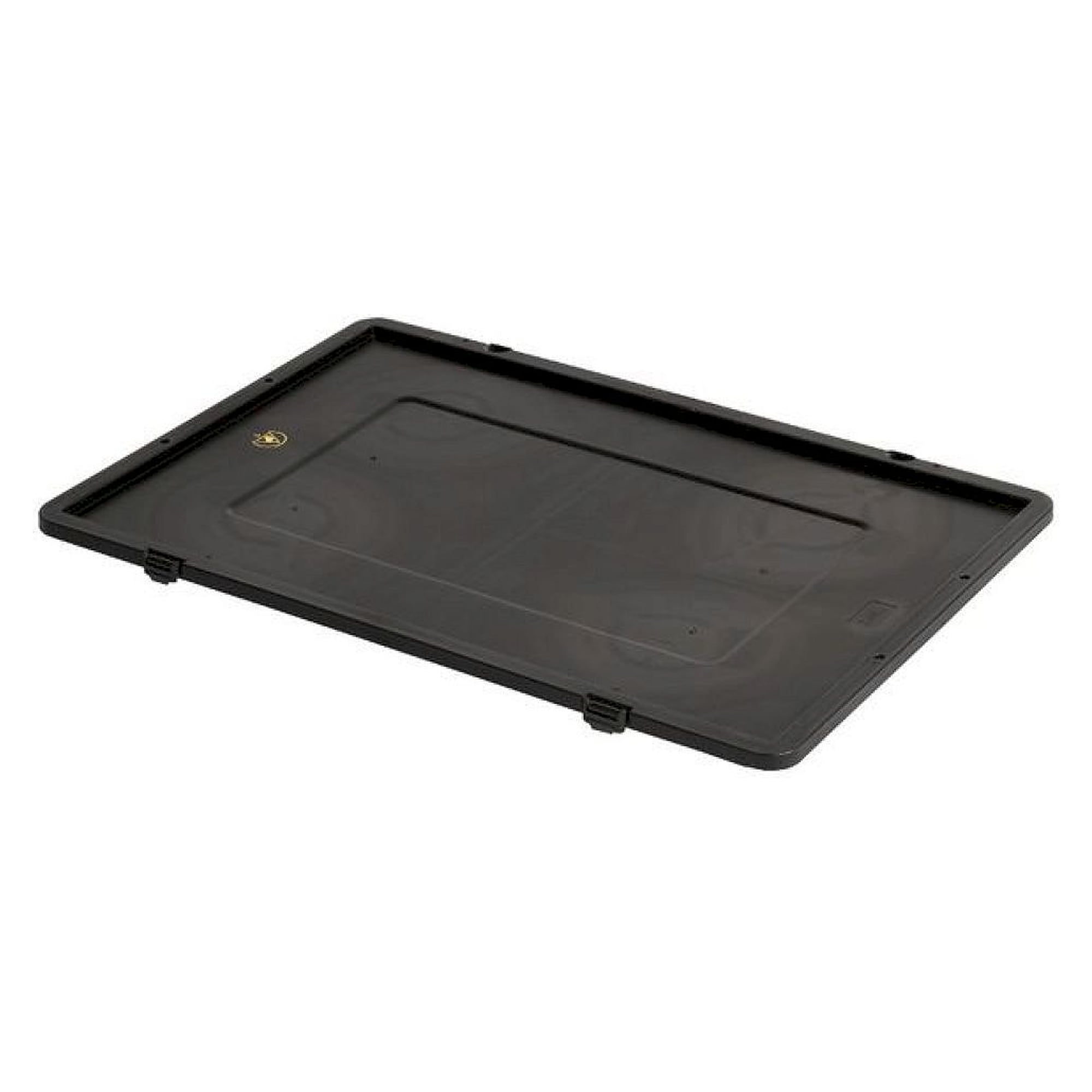 WEZ 1004457. ESD hinged lid with document compartment, black, 600x400mm