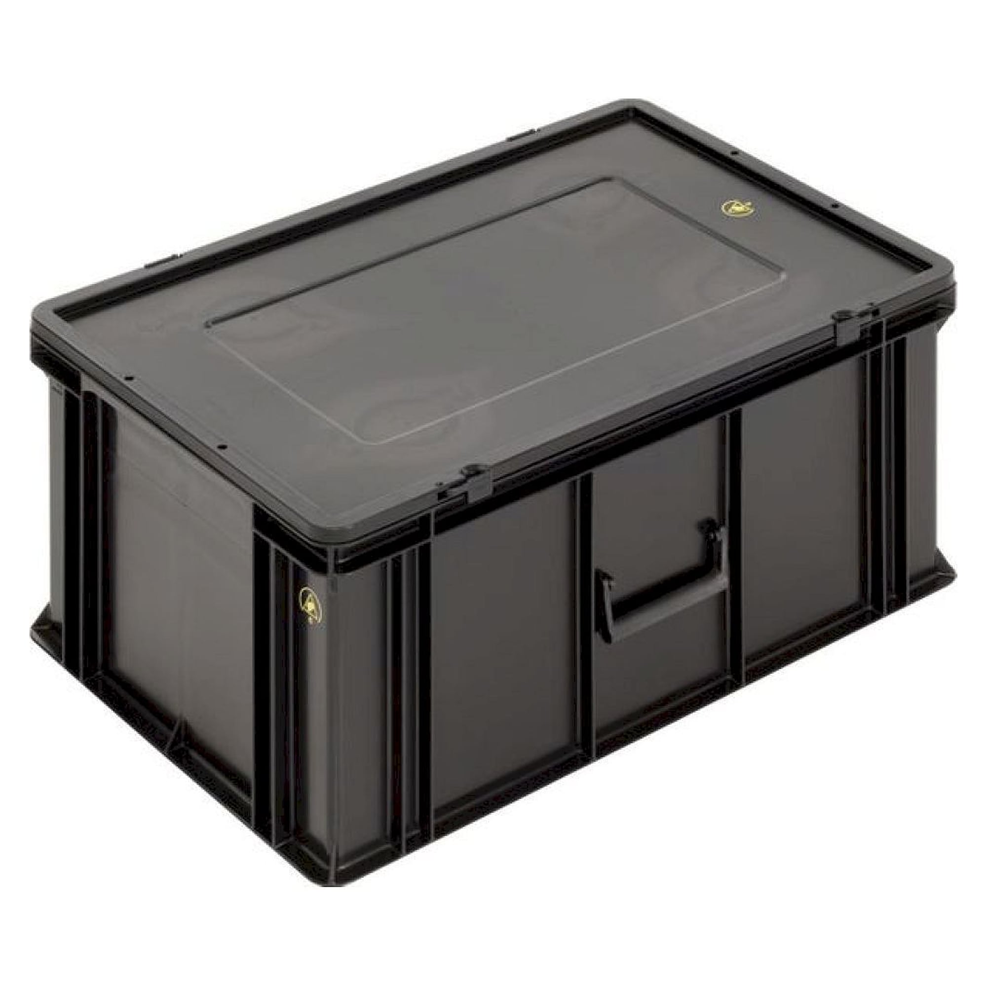 WEZ 1004511. ESD Case BL, black, 600x400x288mm