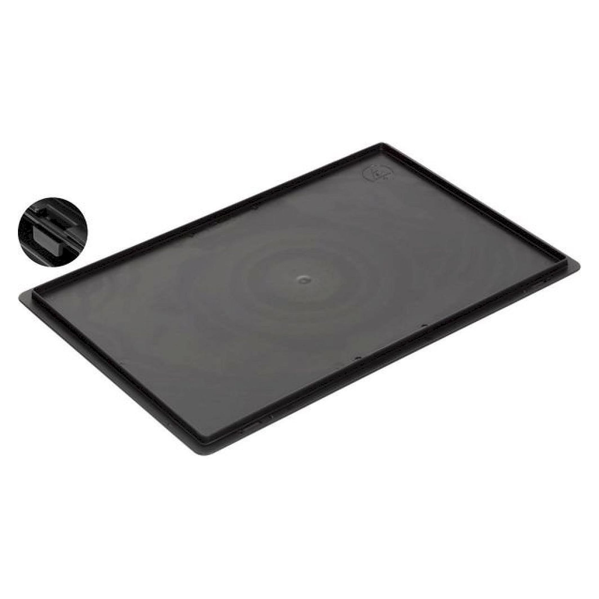 WEZ 1007922. ESD Hinged lid NB MC, 600x400xmm, black