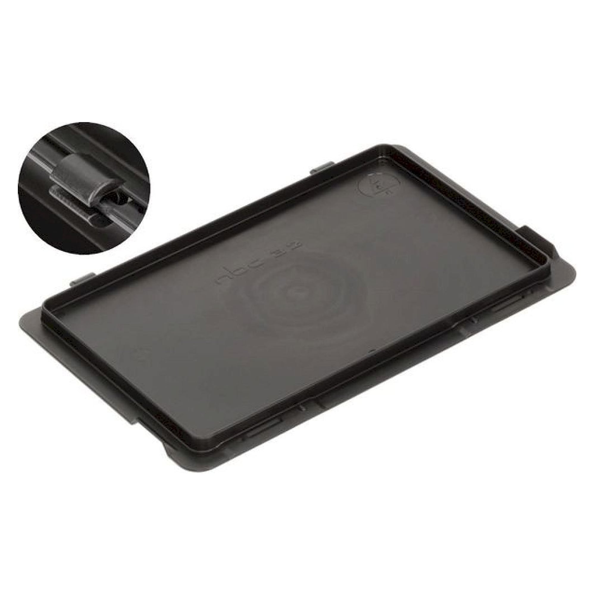 WEZ 1008045. ESD Hinged lid NB MC, 300x200xmm, black