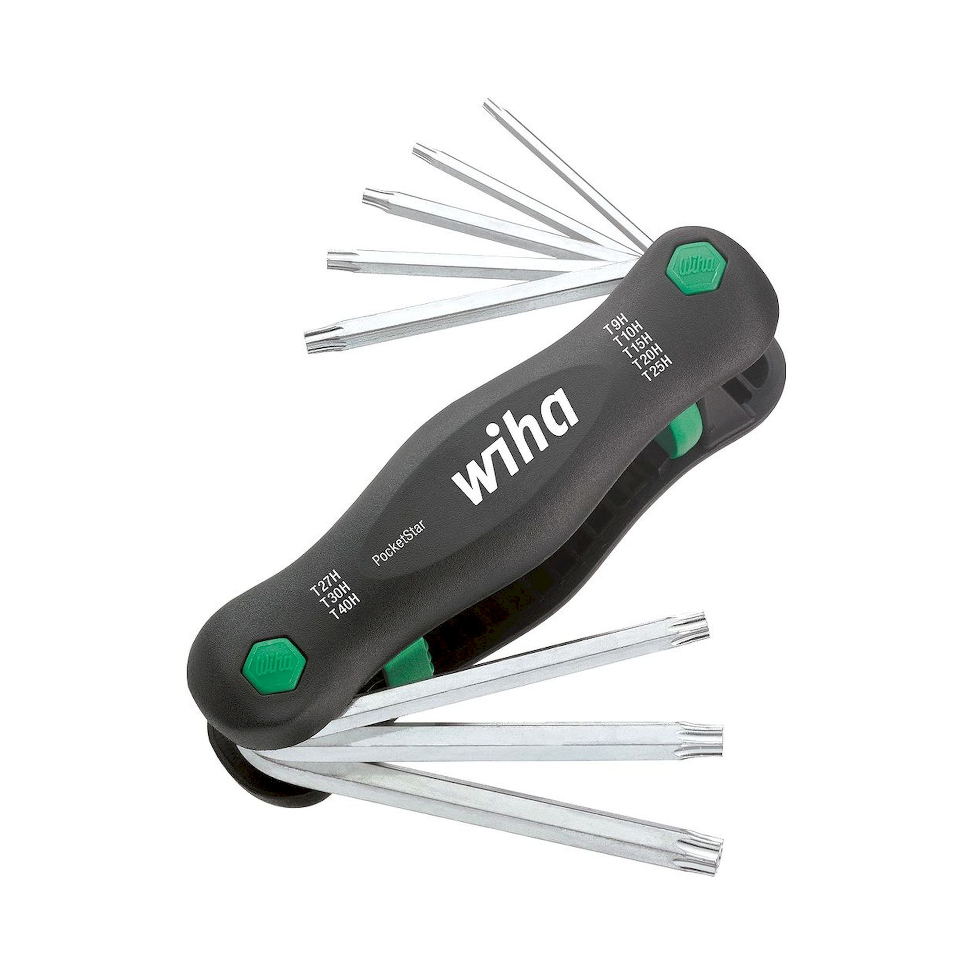 Wiha Multitool PocketStar Torx Tamper Resistant ( with hole) 8-pcs. (25130)