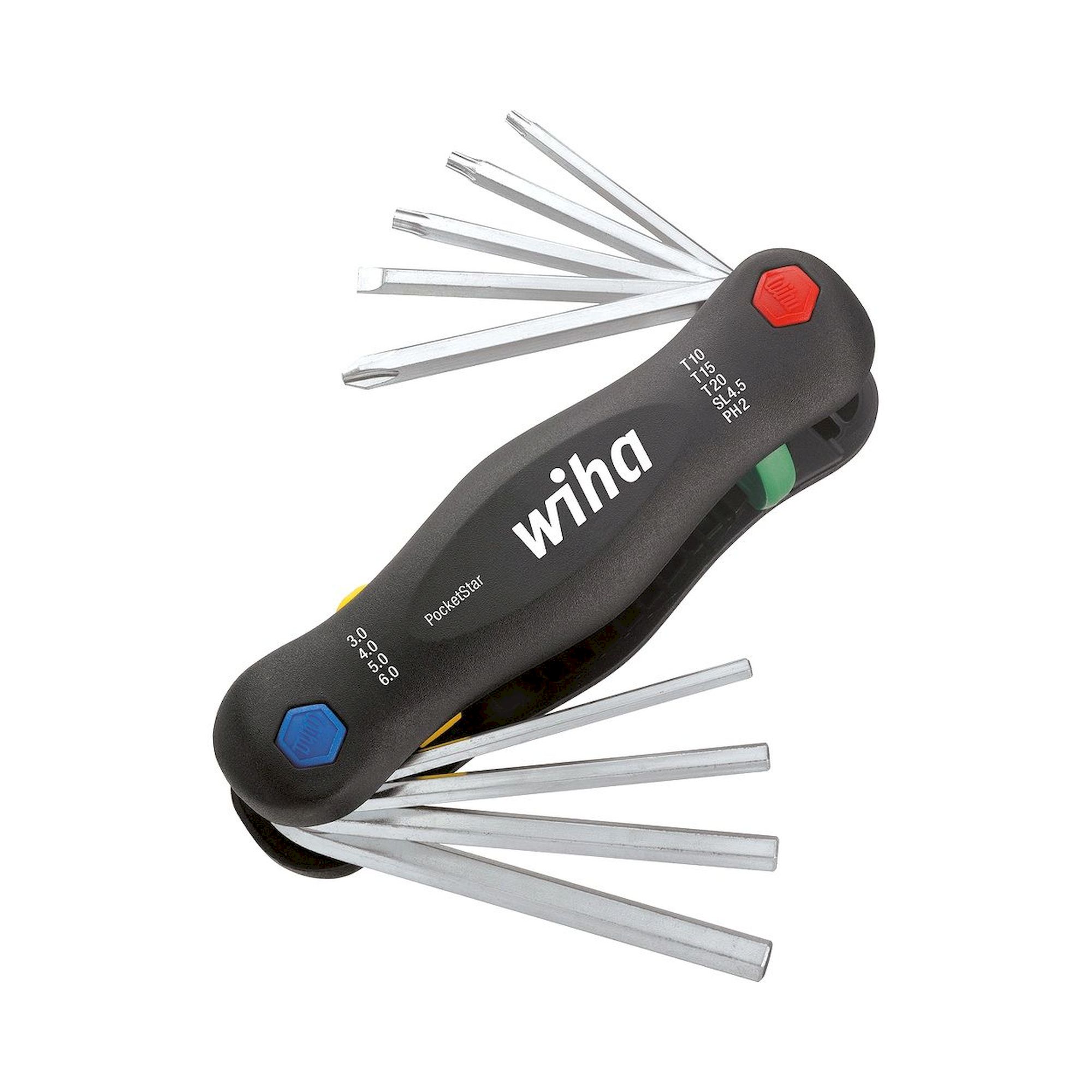 Wiha Multitool PocketStar assorted 9-pcs. (25293)