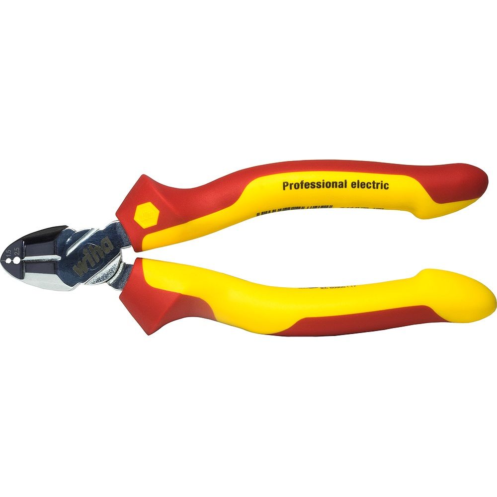 Wiha 26745. Abisolier-Seitenschneider Professional electric mit DynamicJoint®, 160 : 6 ½ " : 4,0 : 2,0 : 1,6 : 13 : 1.6 : -
