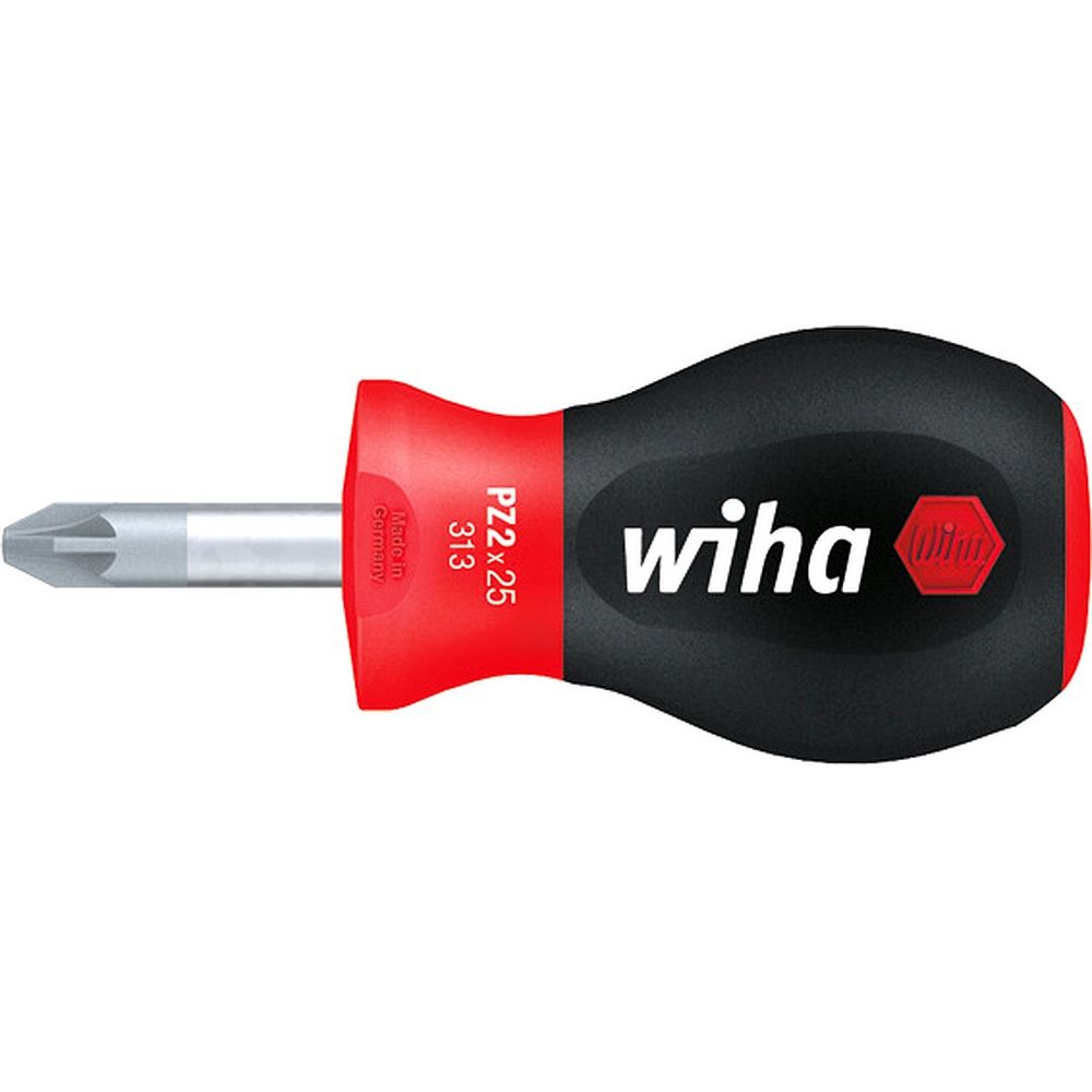 Wiha 26972. Schraubendreher SoftFinish®, PZ2 : 25 : 6,0 : 81 : 34