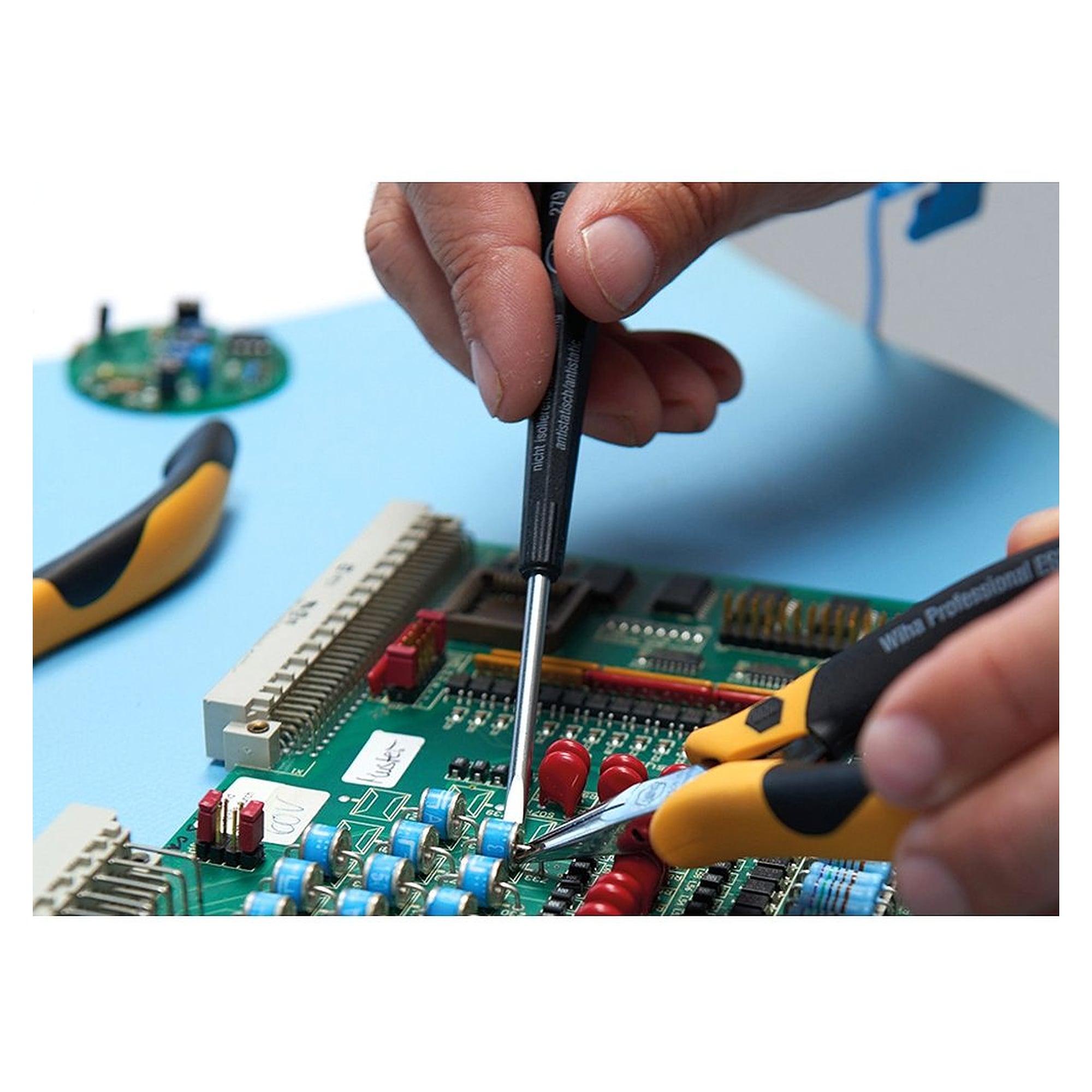 Screwdriver SoftFinish® ESD TORX® T10 x 80 mm - Wiha 27144
