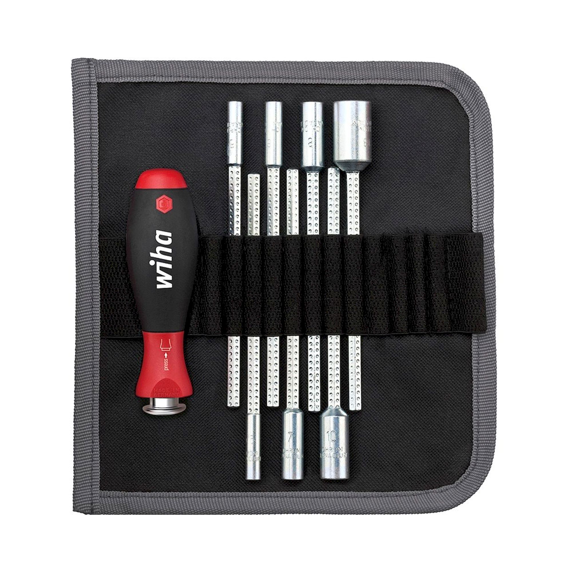 Wiha 27712. Schraubendreher mit Wechselklingen Set System 6