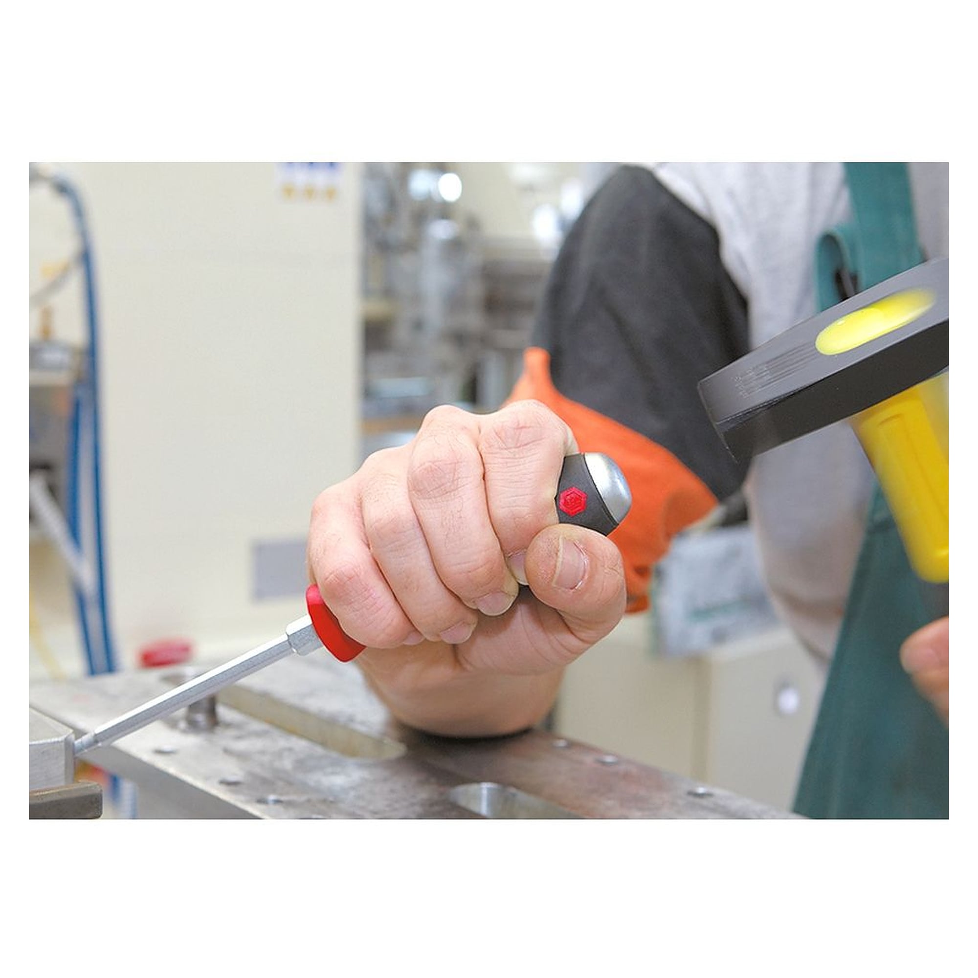 Schraubendreher MicroFinish® Phillips PH3 x 150 mm, Sechskantklinge, Stahlkappe - Wiha 29151