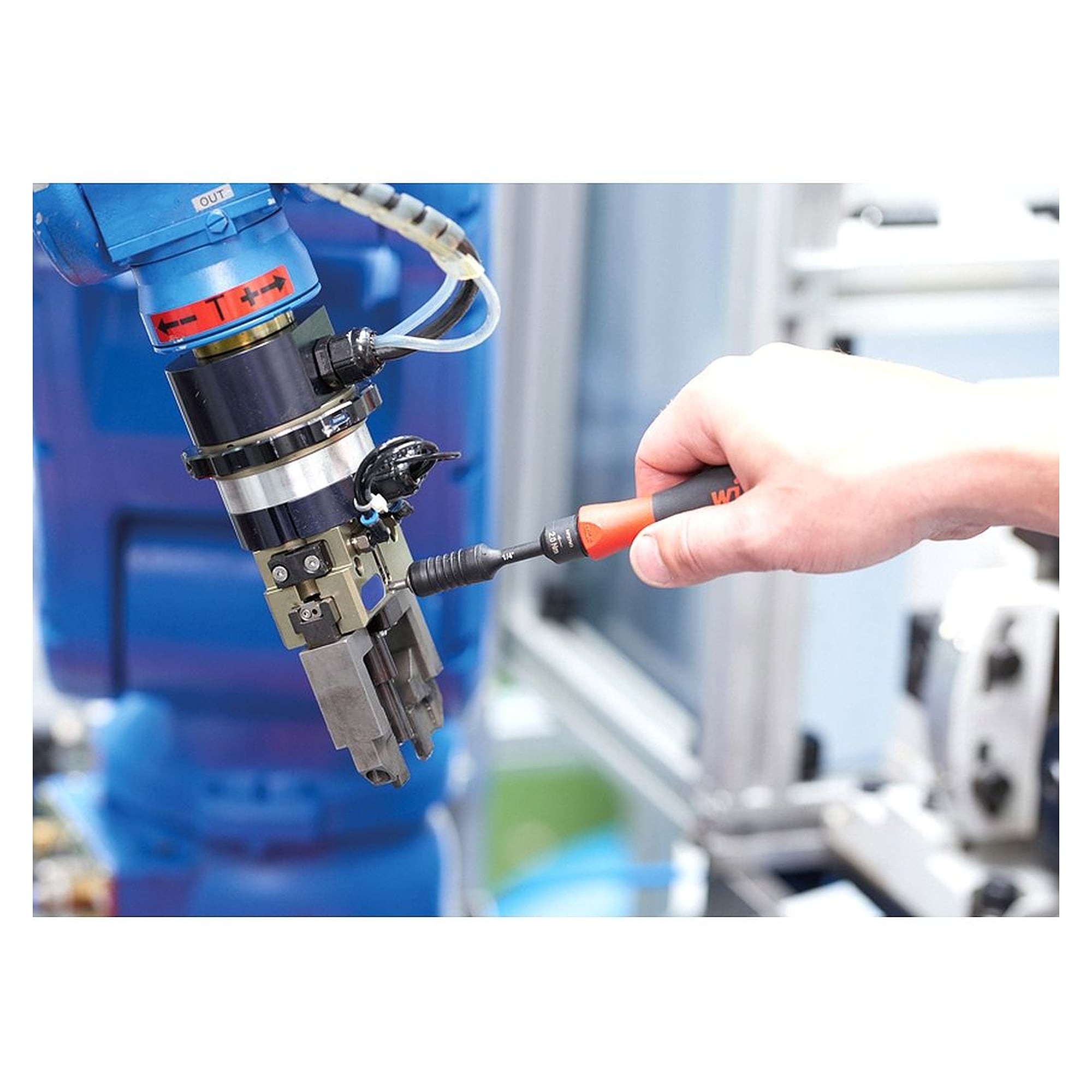 Tournevis dynamometrique TorqueFix 6,0 Nm a reglage fixe, 1/4" - Wiha 34533