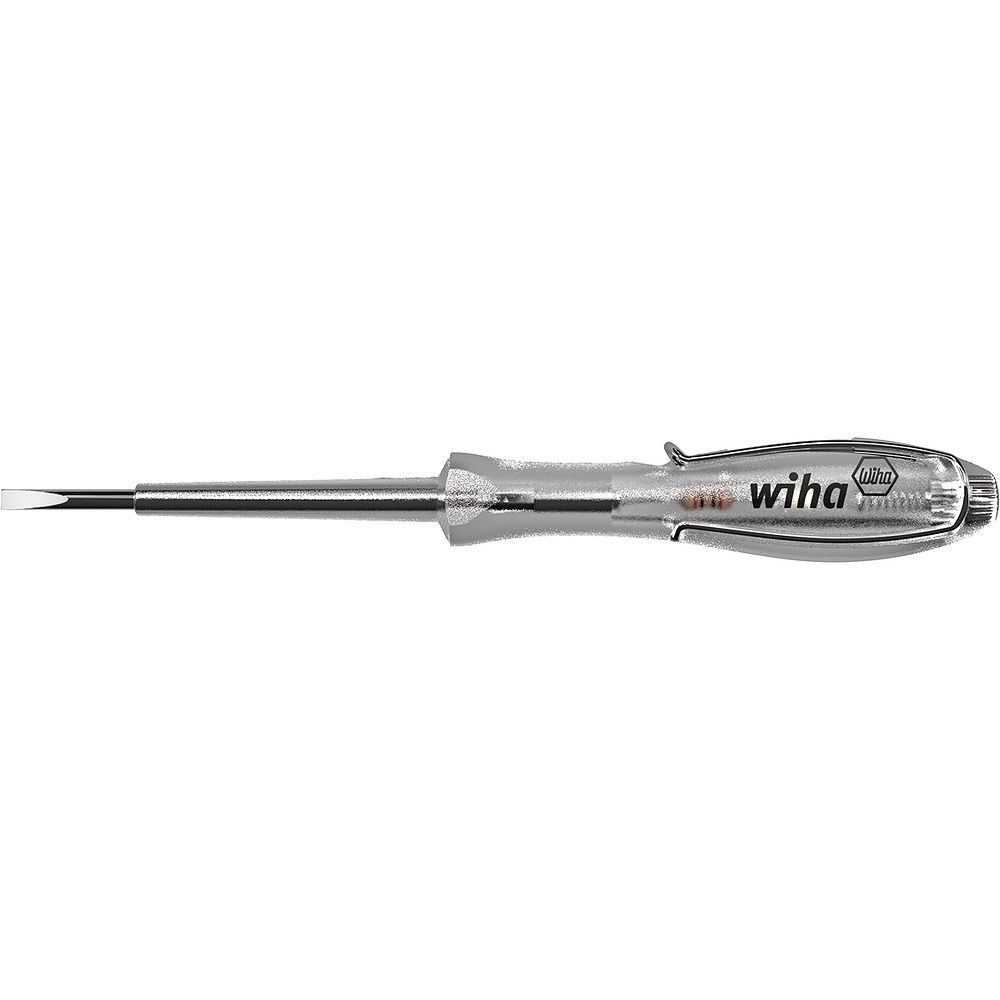 Wiha 34745. Spannungsprüfer SoftFinish® einpolig, 110 - 250 Volt, 3,0 : 60 : 0,5 : 140 : 19