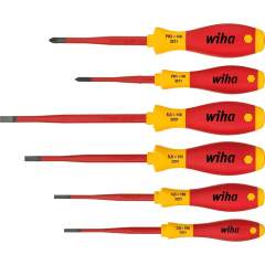 Wiha 35389. Schraubendreher Set SoftFinish® electric slimFix