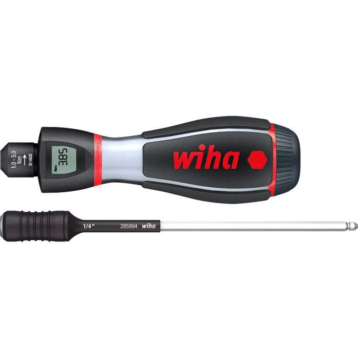 Wiha Torque screwdriver iTorque with digital scale (36887)