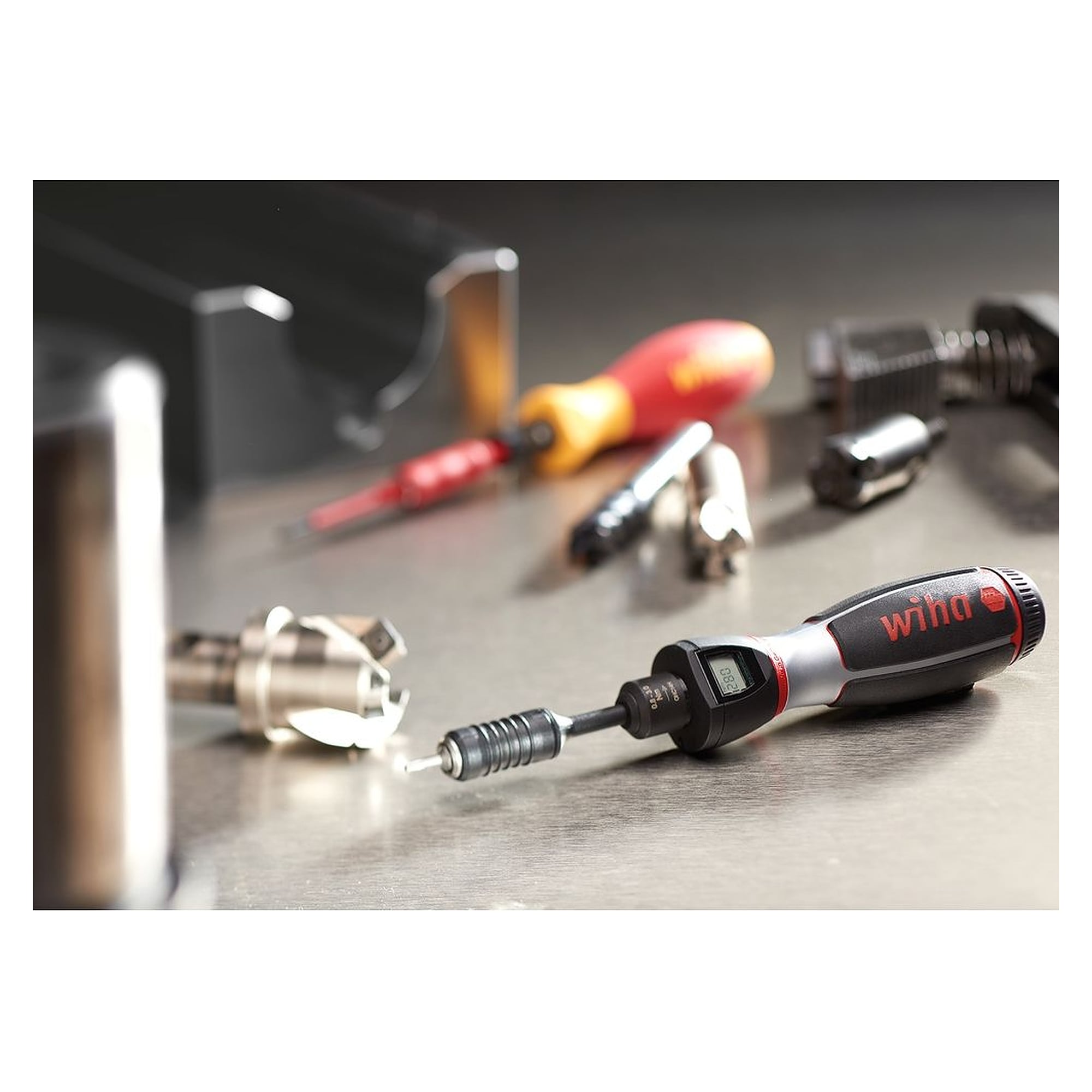 Tournevis dynamometrique iTorque avec echelle numerique 0,8-3,0 Nm - Wiha 36887