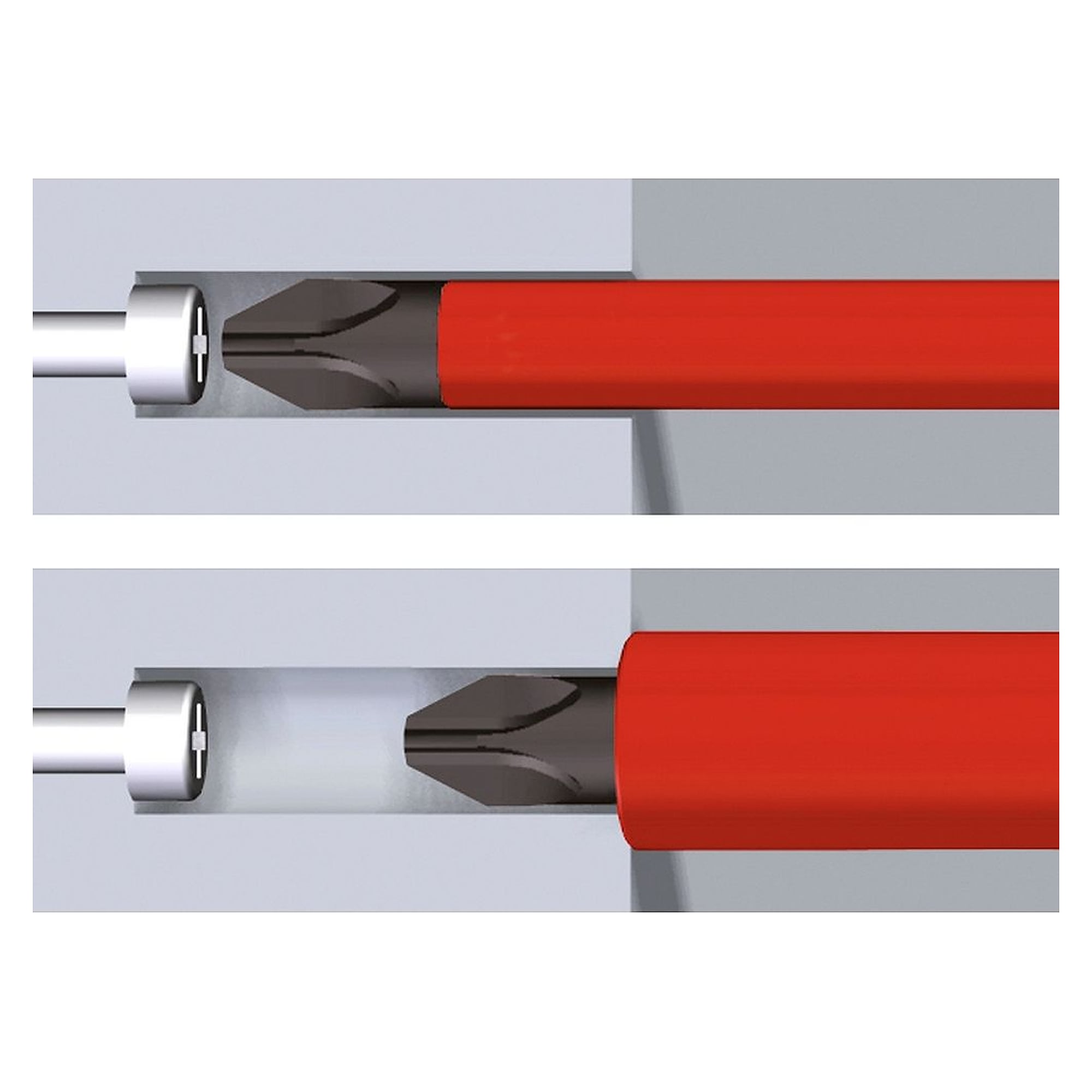 Lame interchangeable electric six pans 3,0 mm pour TorqueVario-S T electric 136 mm, VDE - Wiha 38918