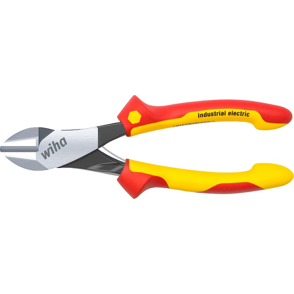 Wiha 40922. Kraftseitenschneider Industrial electric mit DynamicJoint®, 160 : 6,5 " : 3,5 : 2,5 : x : 17 : 2 : -