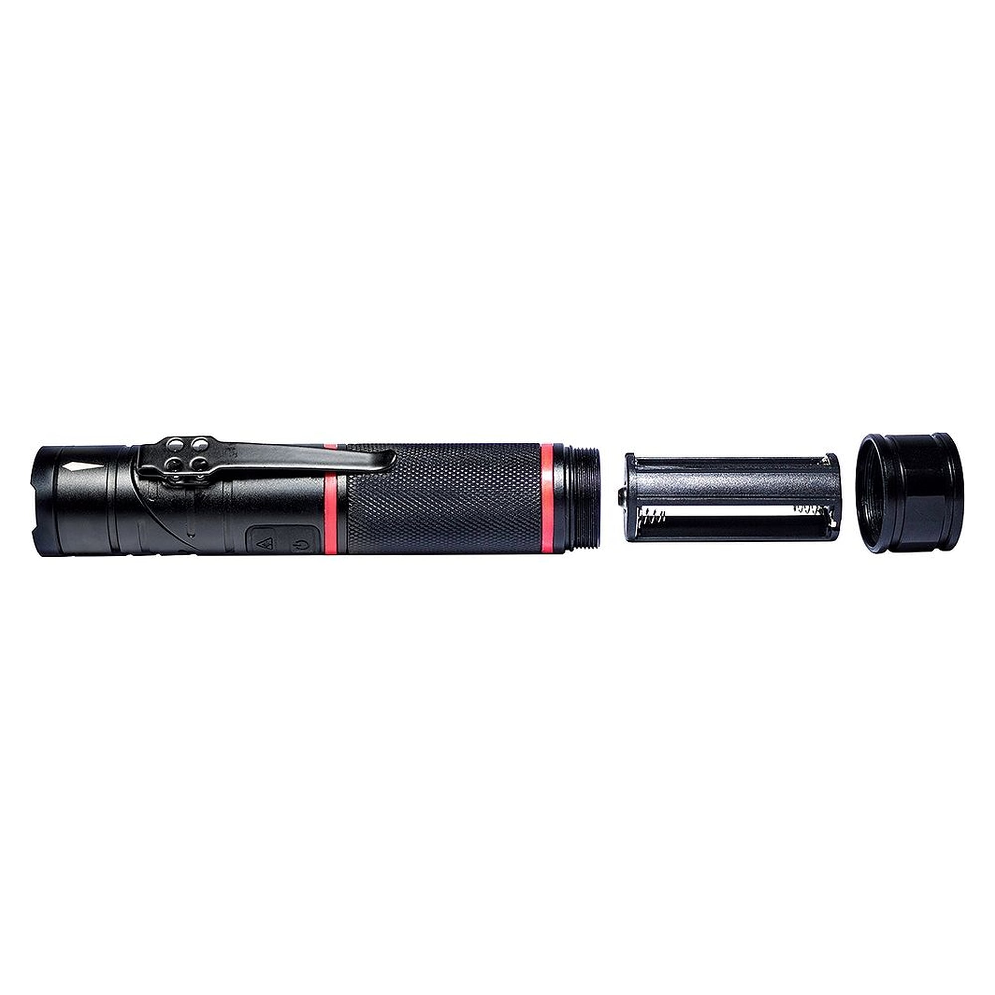 Taschenlampe 3-in-1 LED, Laser Klasse 2 und UV, schwenkbarer Kopf - Wiha 41286