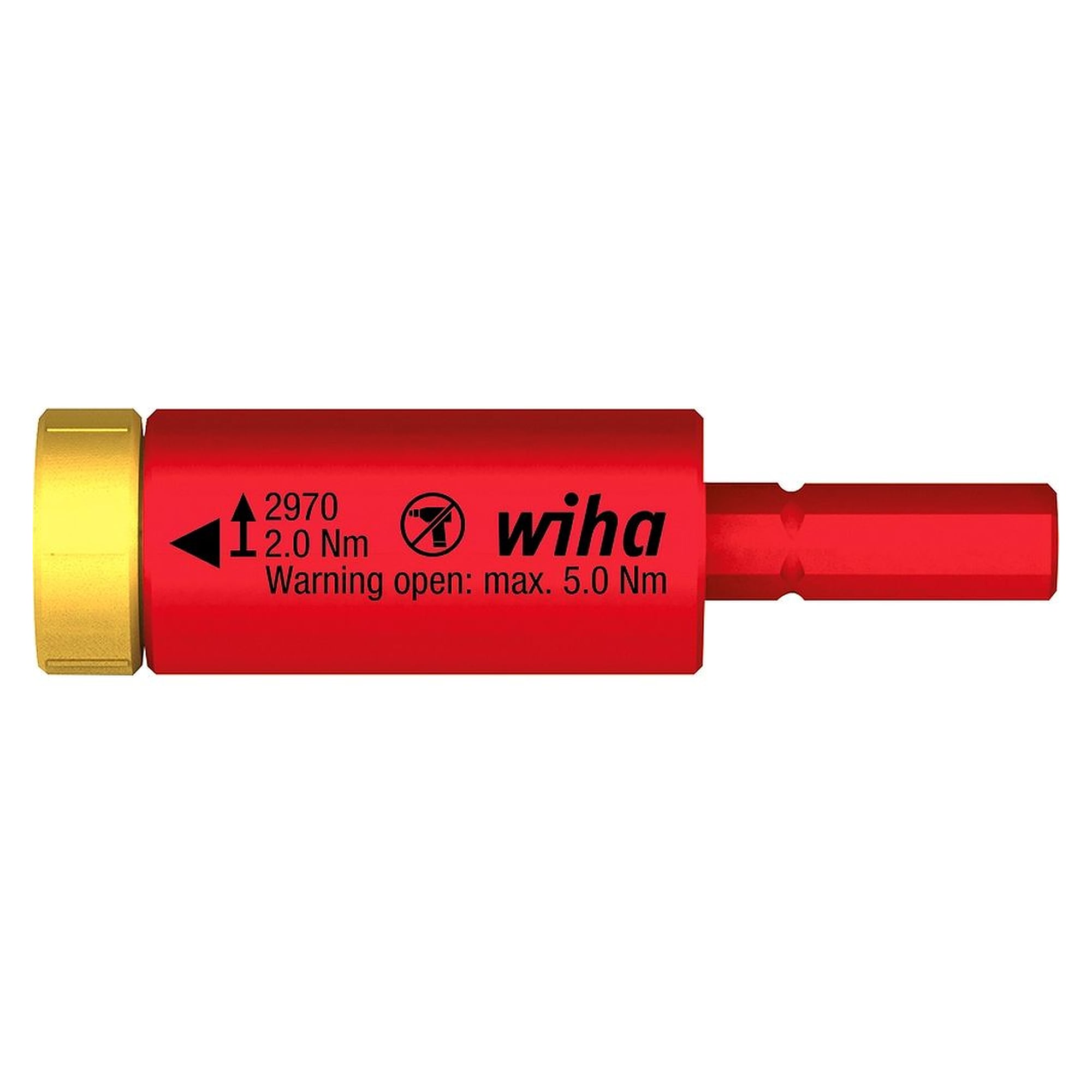 easyTorque Adapter electric 0.8 Nm for slimBits and slimVario® - Wiha 41341