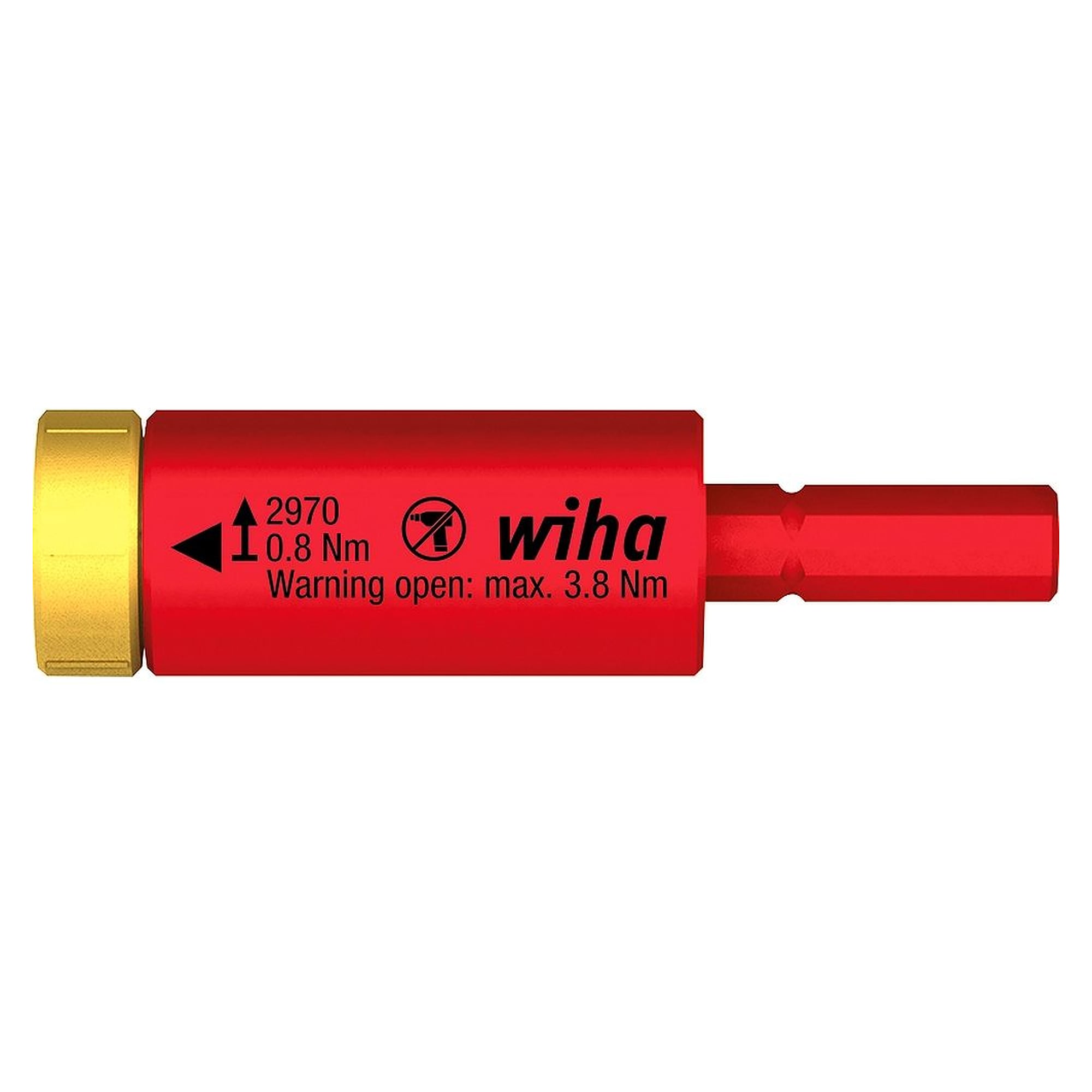 easyTorque Adapter electric 2.8 Nm for slimBits and slimVario® - Wiha 41344