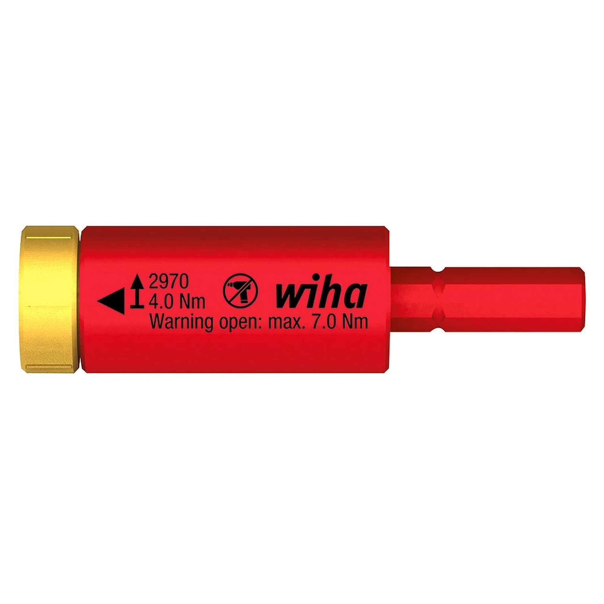 easyTorque Adapter electric 2.8 Nm for slimBits and slimVario® - Wiha 41344