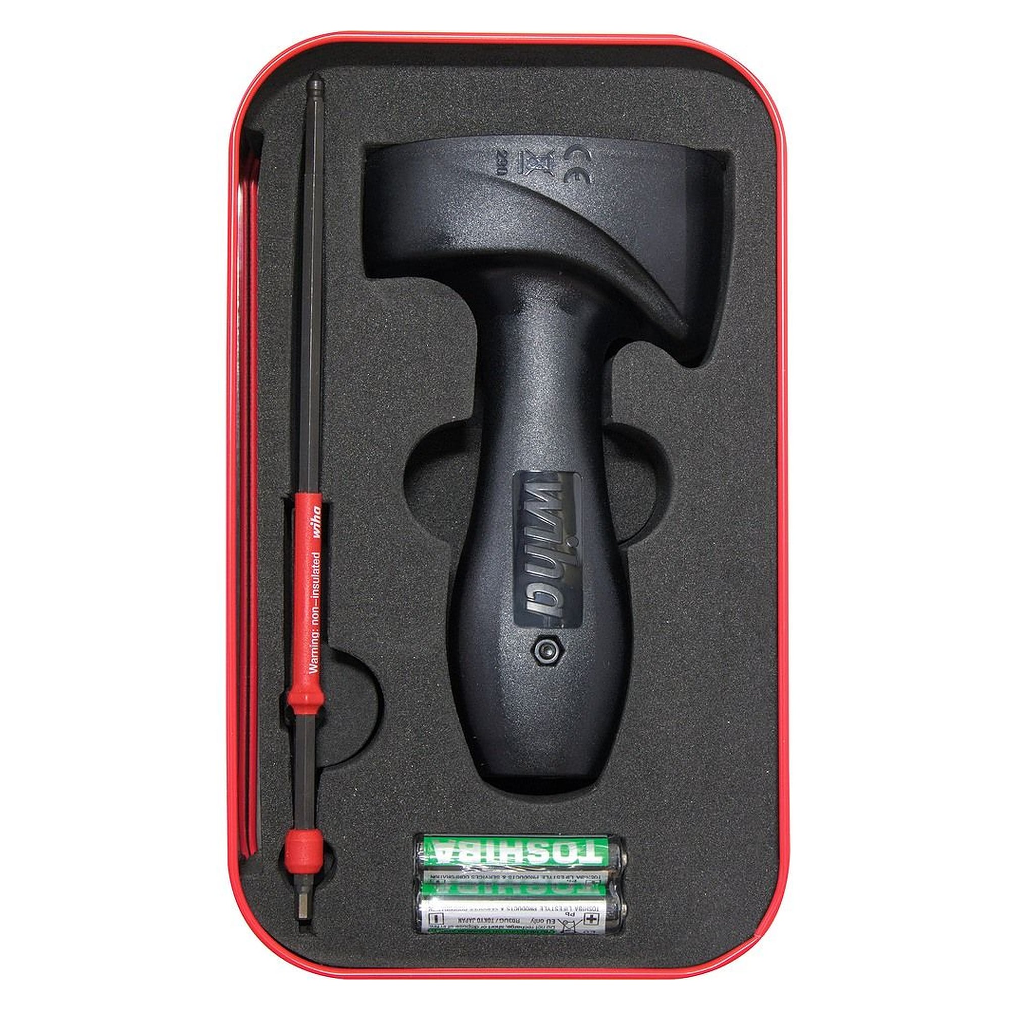 Drehmoment-Testgerät Torque QuickCheck Set 4-tlg. 2,8 Nm mit Box - Wiha 42086