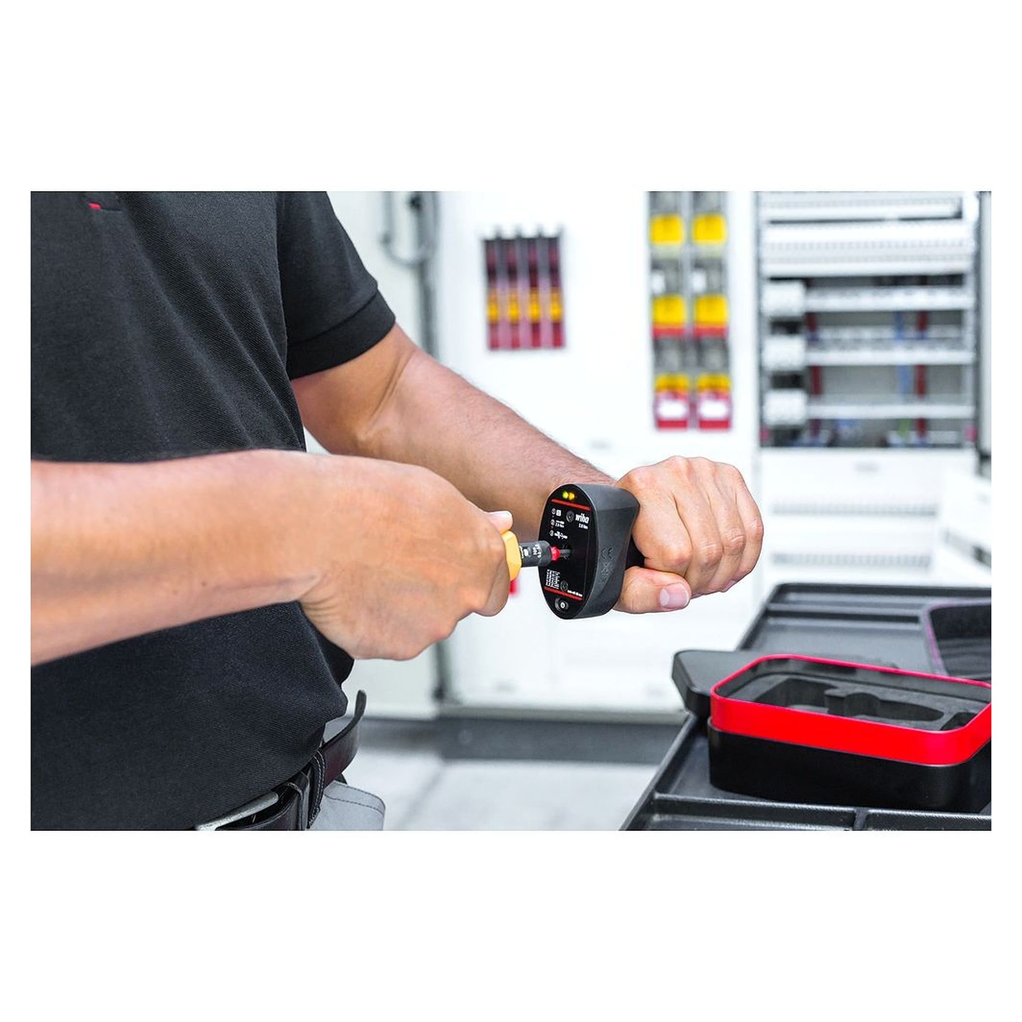 Drehmoment-Testgerät Torque QuickCheck Set 4-tlg. 2,8 Nm mit Box - Wiha 42086