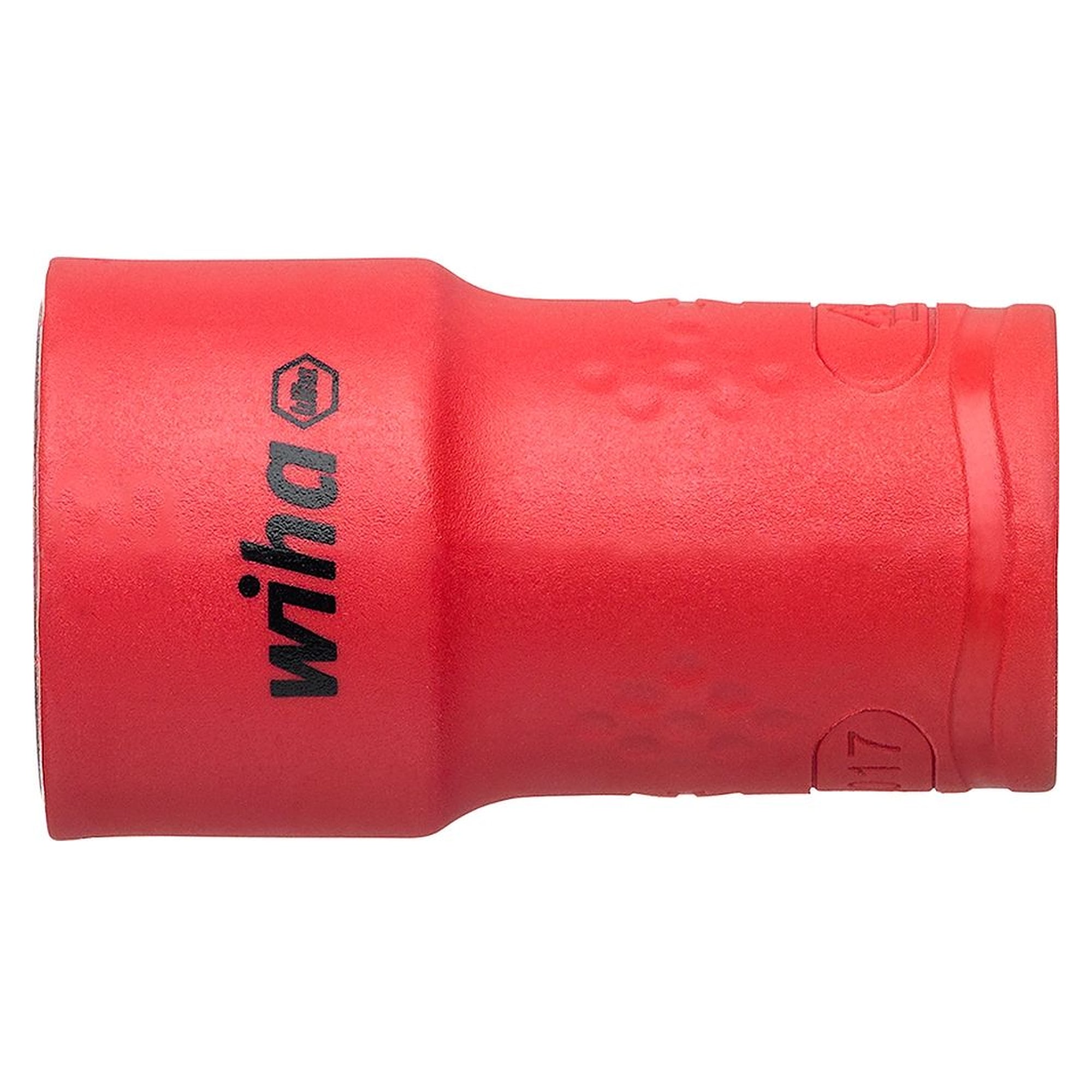 Umschaltknarren Set electric isoliert 3/8" 20-tlg. mit Druckknopf inkl. Tasche - Wiha 43023