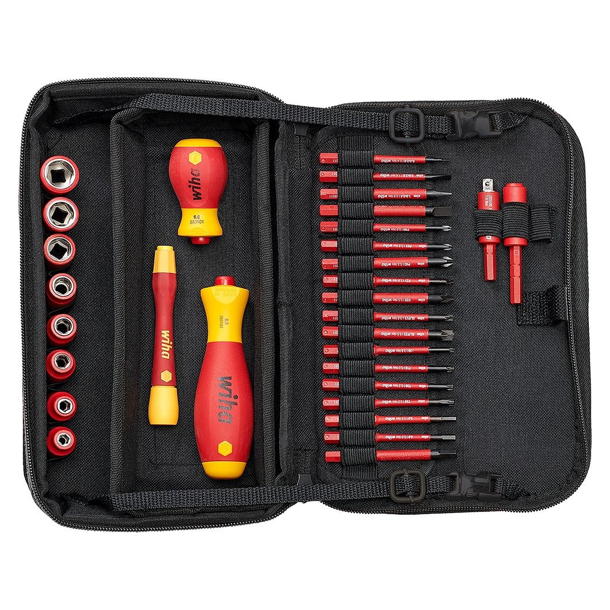 Werkzeug-Set slimVario electric gemischt 32-tlg. mit Funktionstasche - Wiha 43465