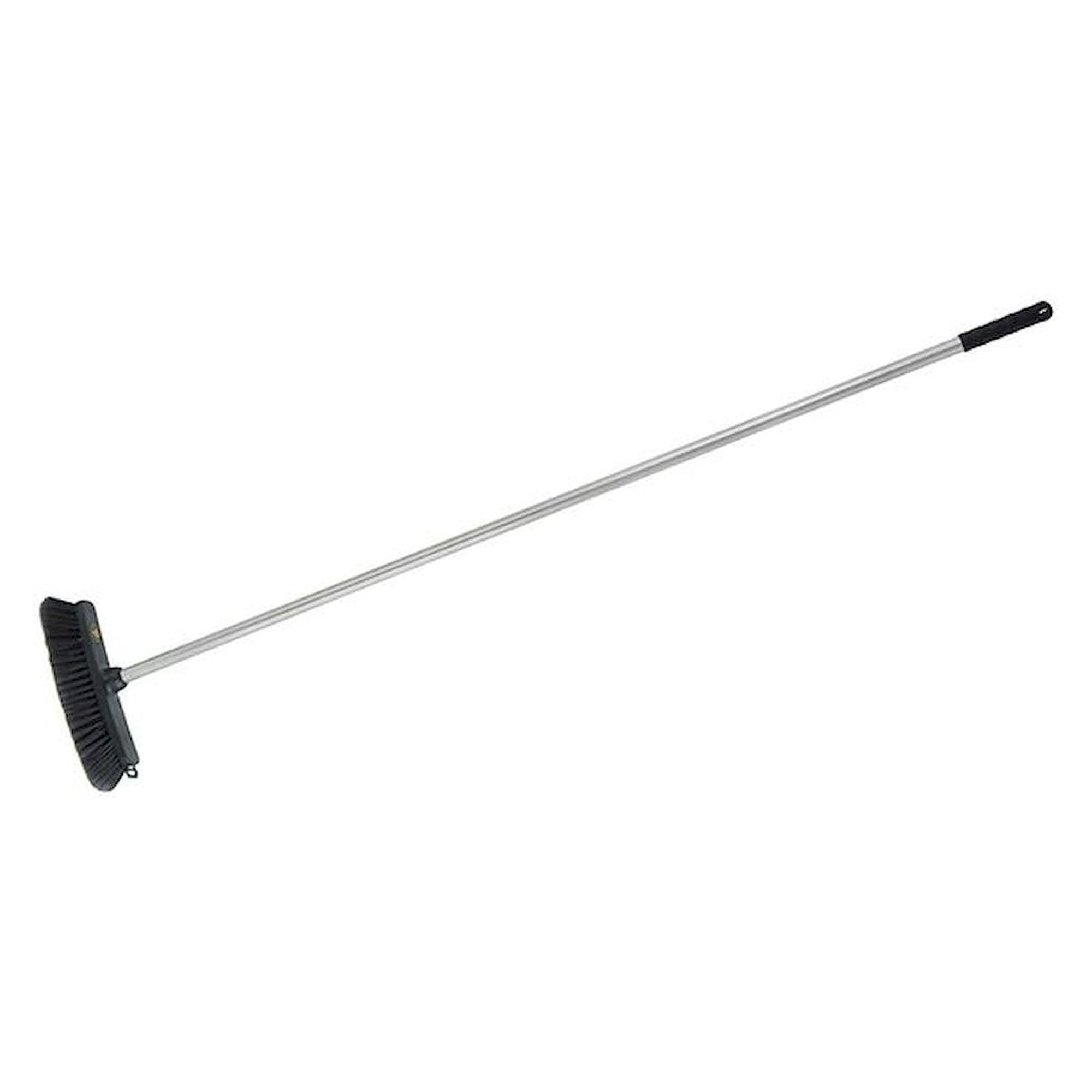 ESD broom with aluminium handle, conductive bristles, width 300 mm