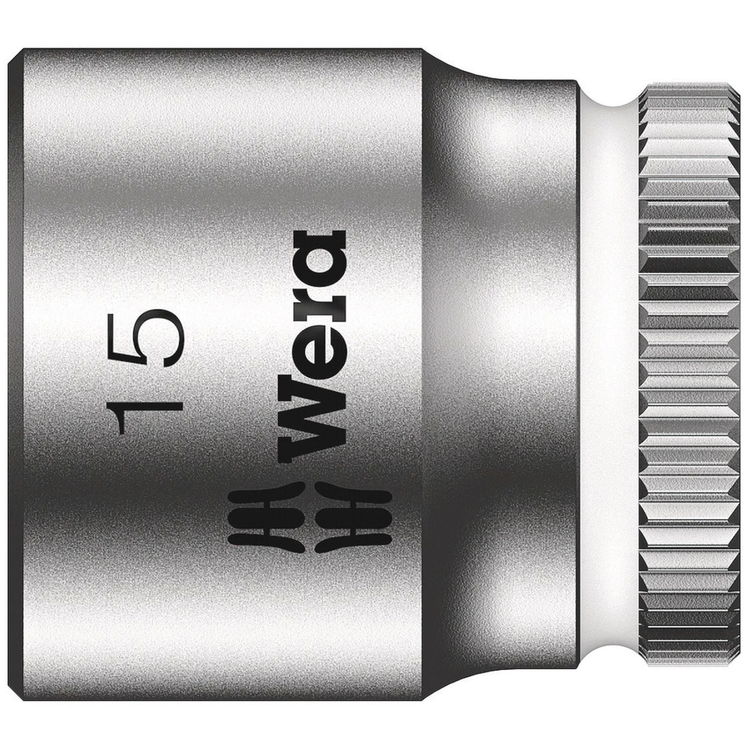8790 HMA Zyklop socket, 1/4" drive, hexagon 15 mm x 23 mm - Wera 05003499001