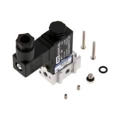 YPC YSV211 DPSC-D2. 3/2-Wege Magnetventil, M 5, Federrückstellung (NC), 12 V DC