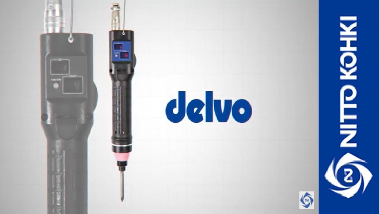 Delvo Elektroschrauber - Produktfilm von Nitto Kohki