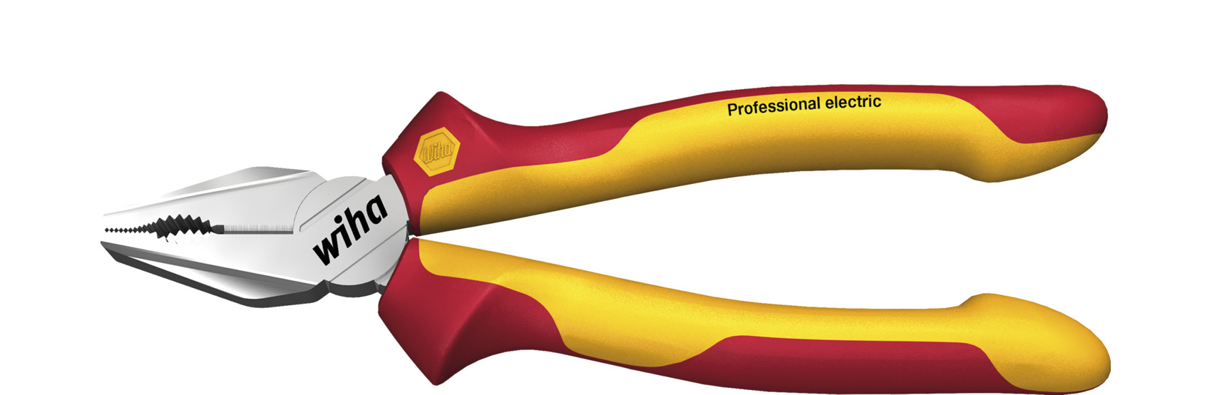 Pince universelle Professional electric DynamicJoint OptiGrip taillant extra long 180 mm - Wiha 26708