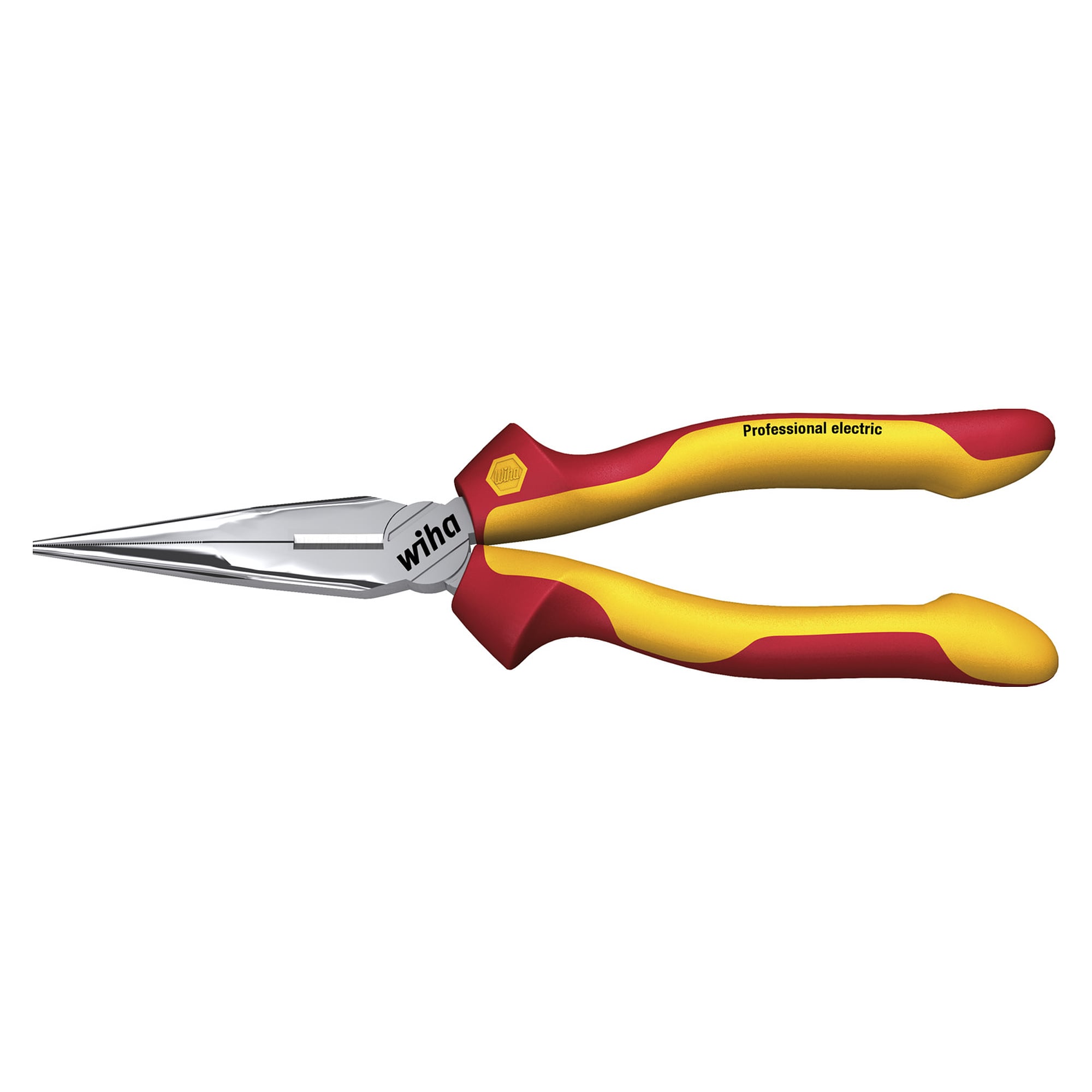 Flachrundzange Professional electric mit Schneide gerade Form 200 mm - Wiha 26727