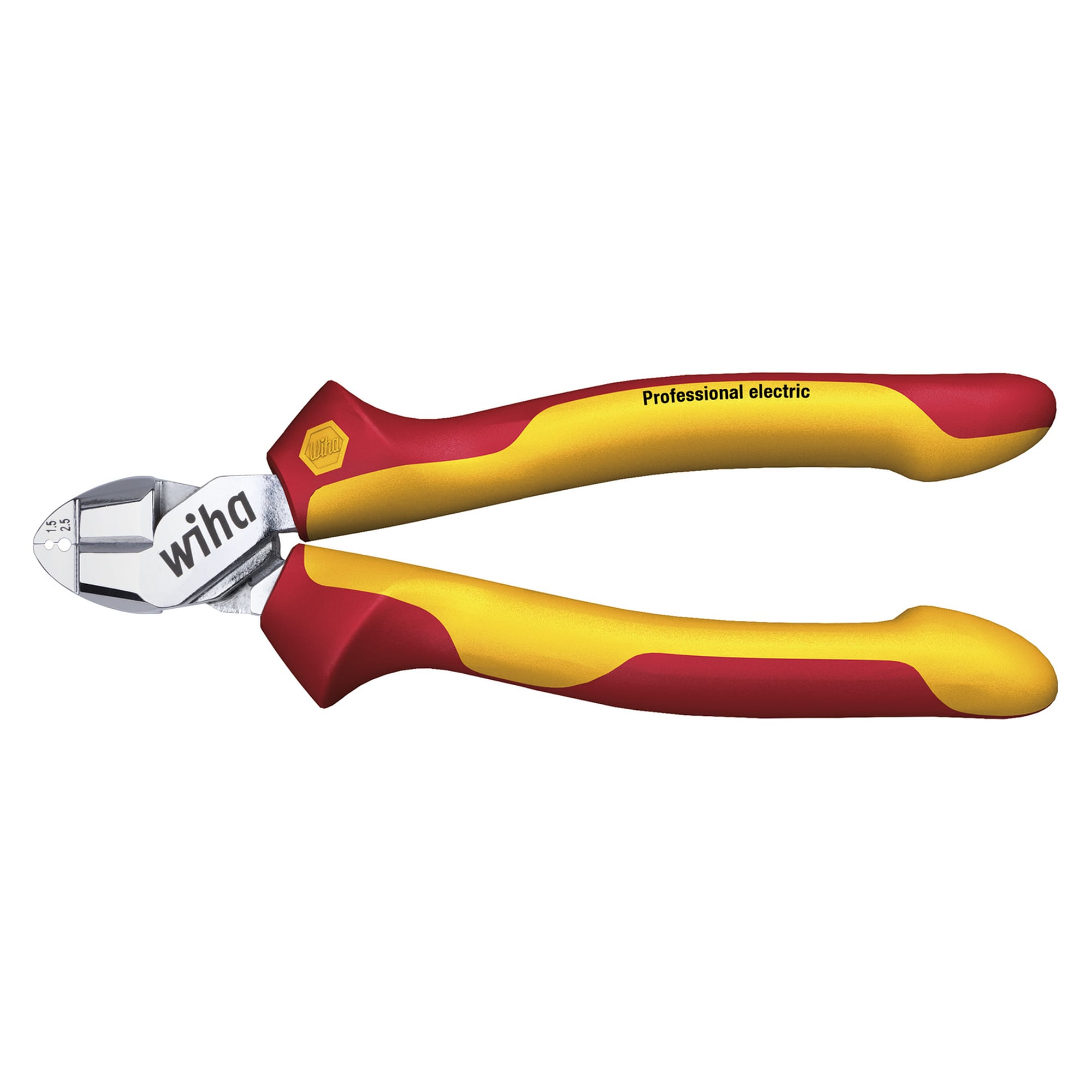 Abisolier-Seitenschneider Professional electric DynamicJoint 160 mm - Wiha 26745