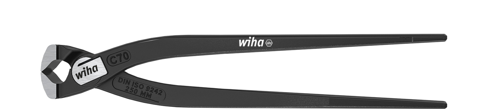 Monierzange Classic 220 mm ohne Griffhülle für Betonbau - Wiha 26773