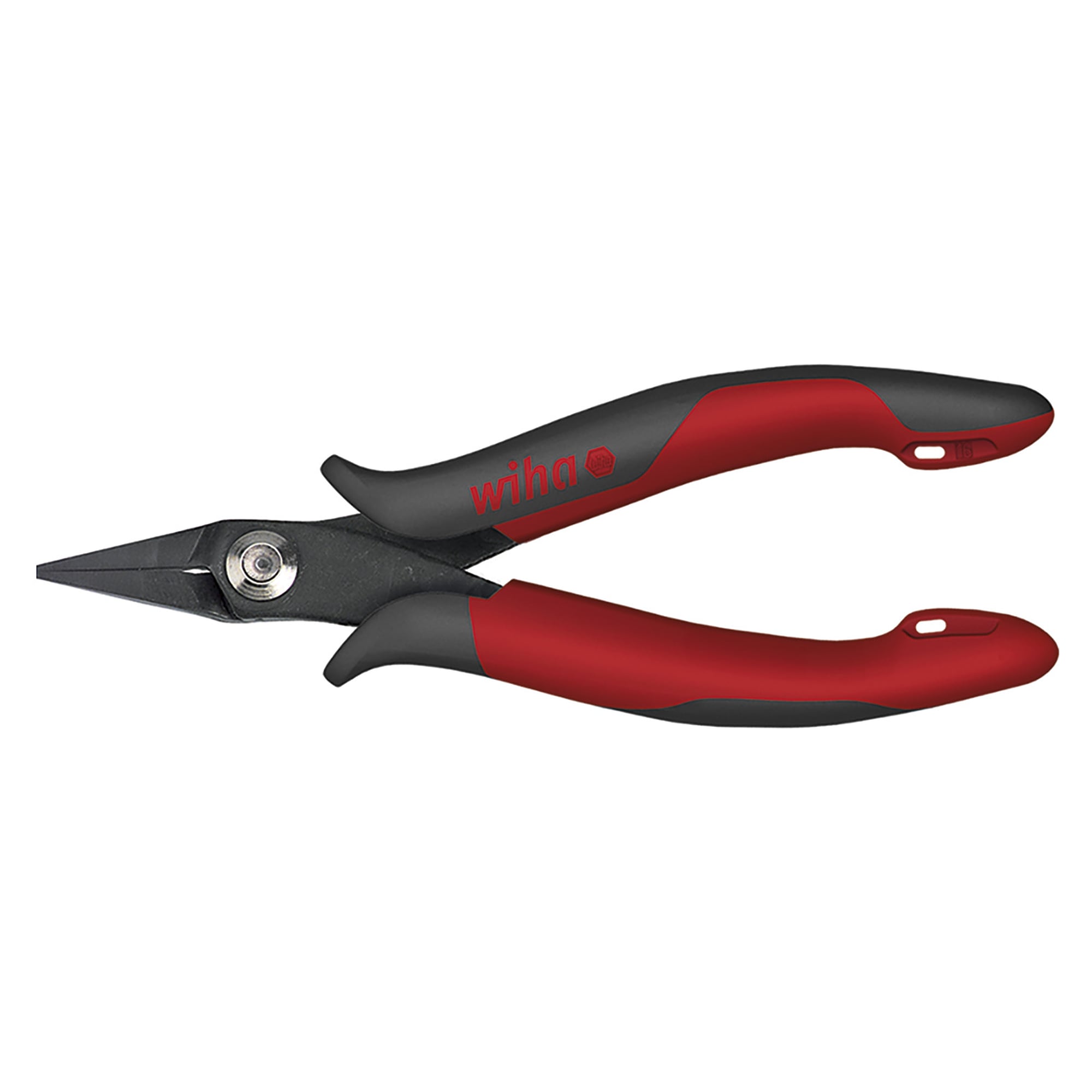 Spitzzange Electronic 135 mm schmaler kurzer Kopf gerade - Wiha 26801